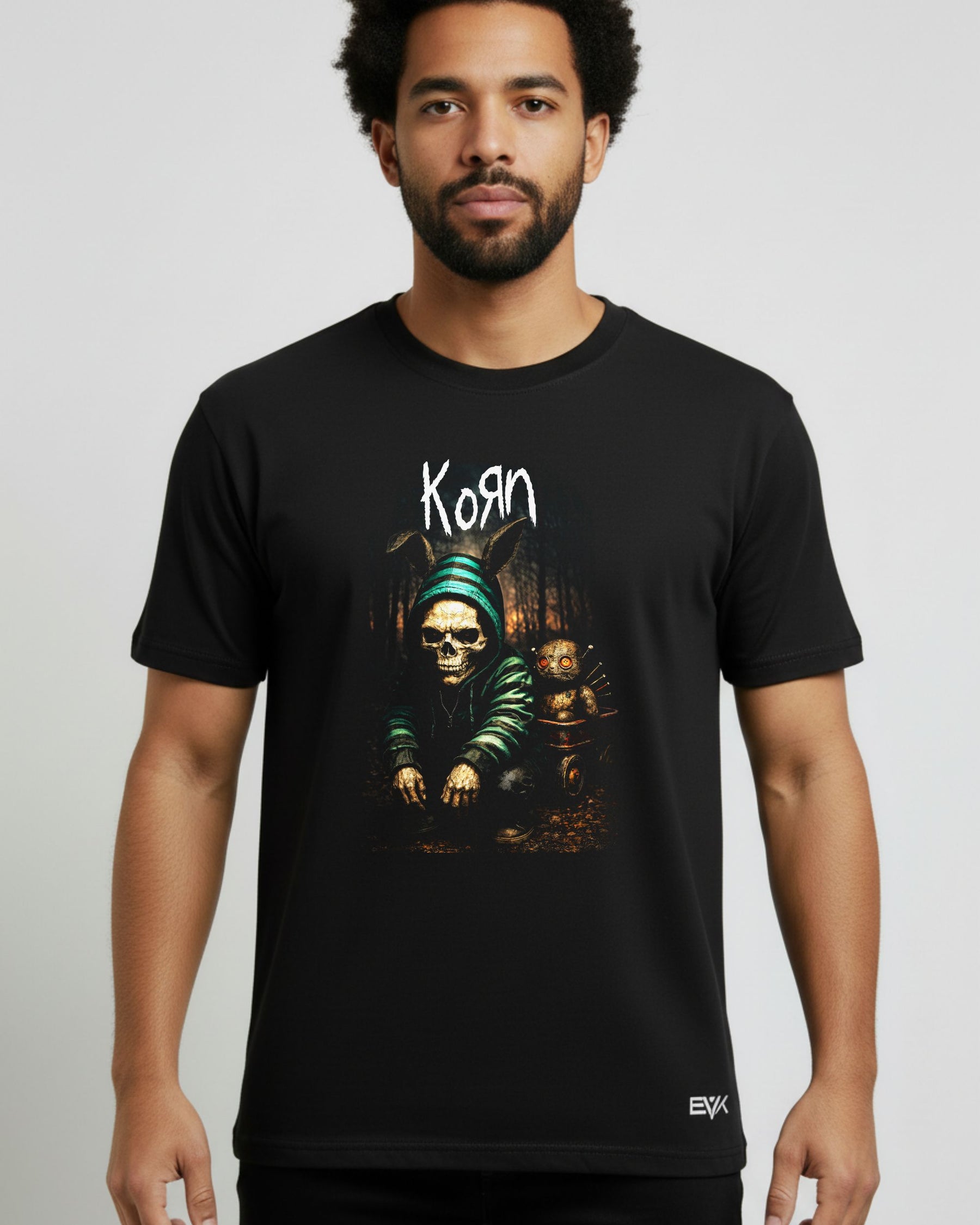 Camiseta Korn – Issues Skull Voodoo