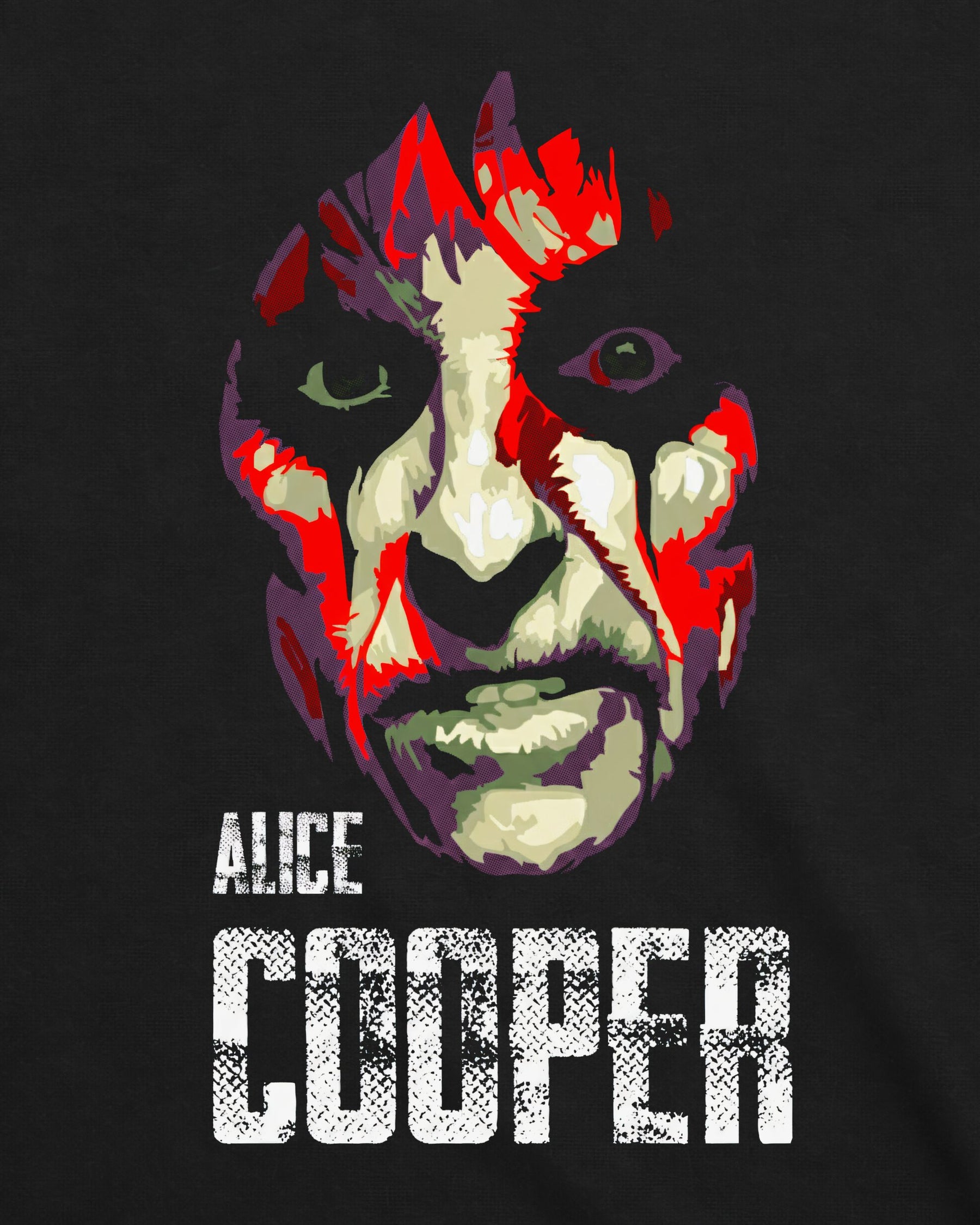 Camiseta Alice Cooper – Graphic Poster Art