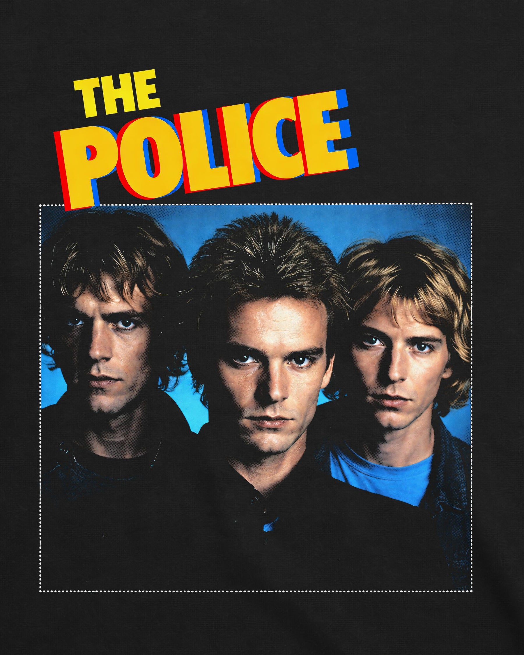 Camiseta The Police – New Wave