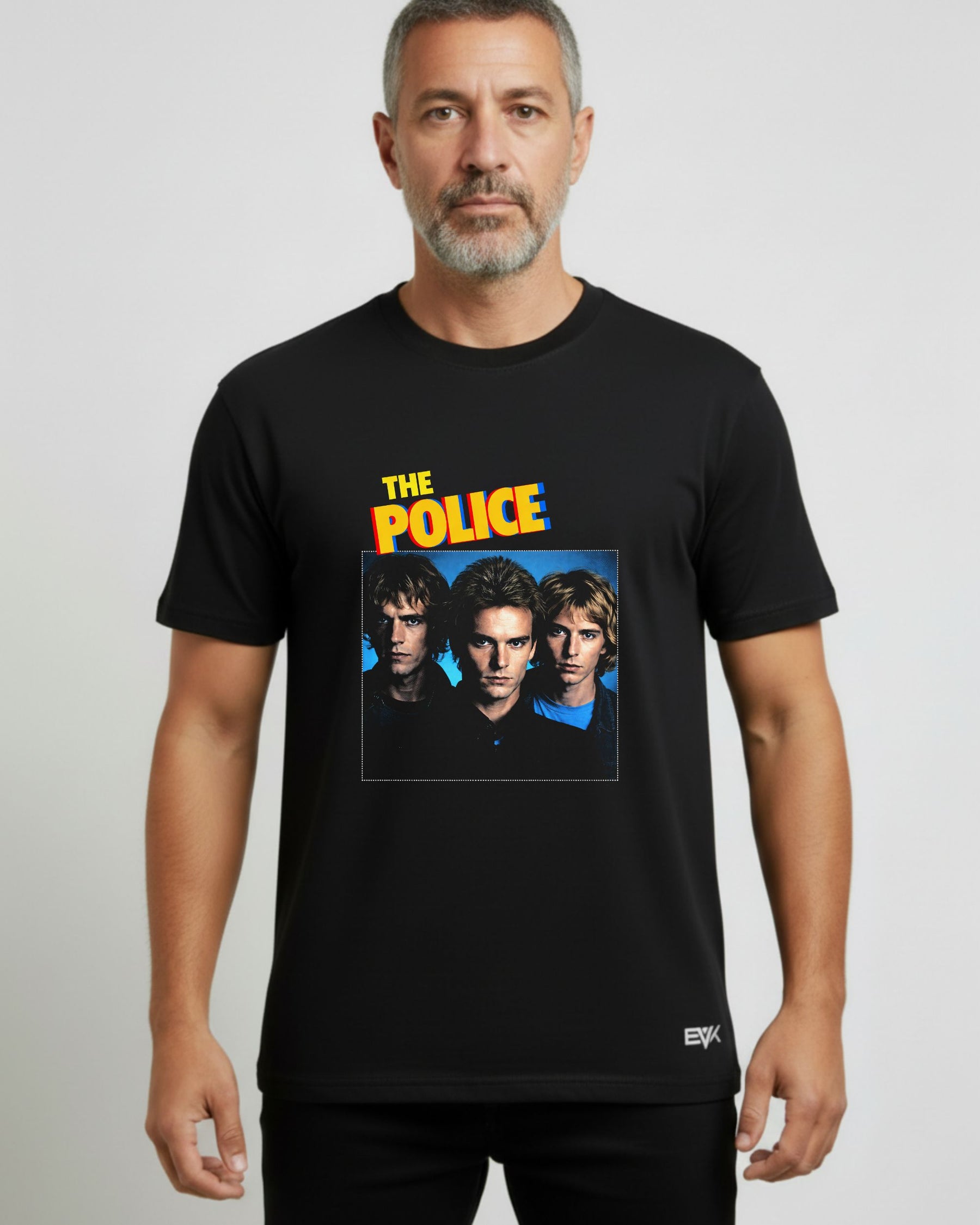 Camiseta The Police – New Wave