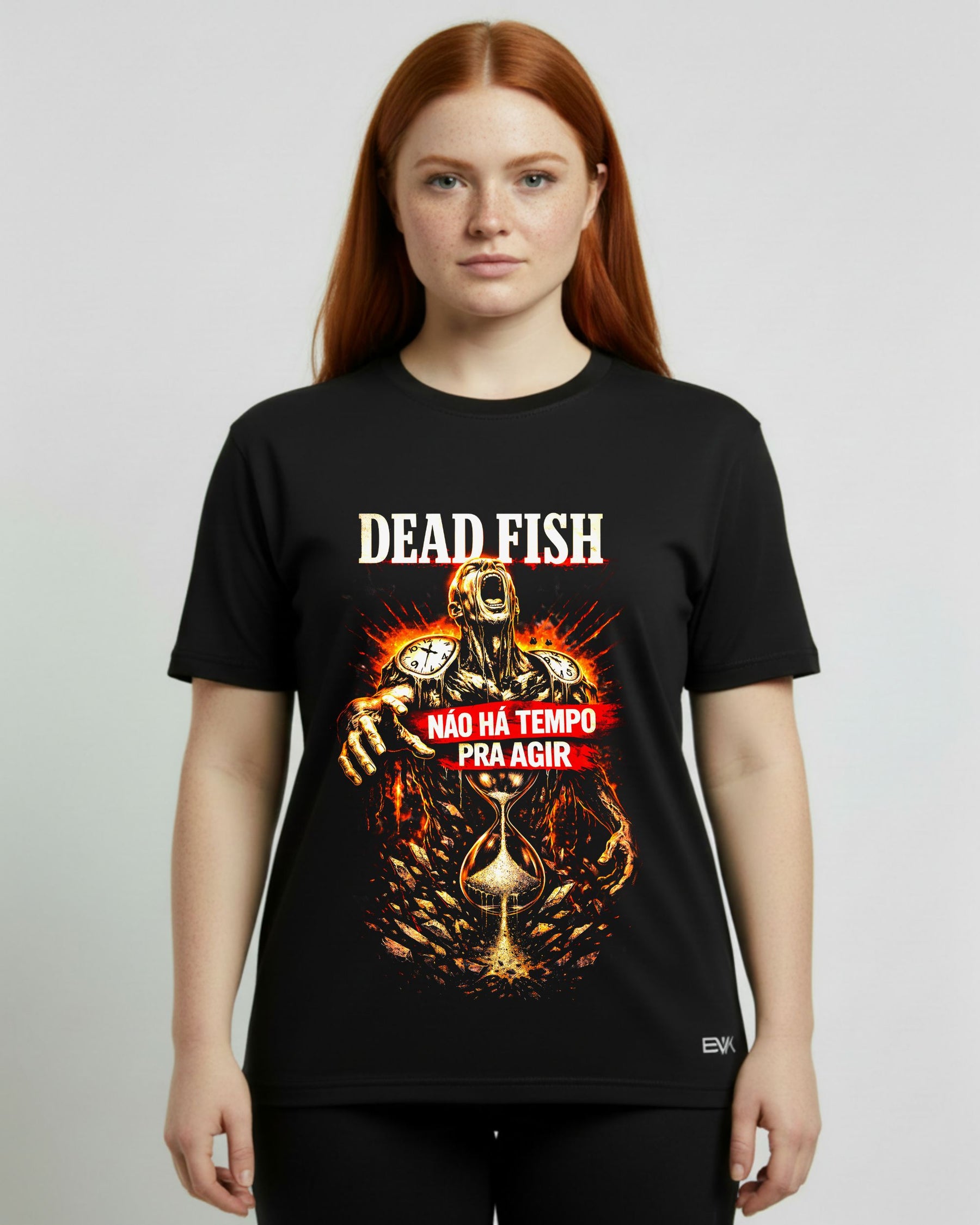 Camiseta Dead Fish – Não Há Tempo Pra Agir