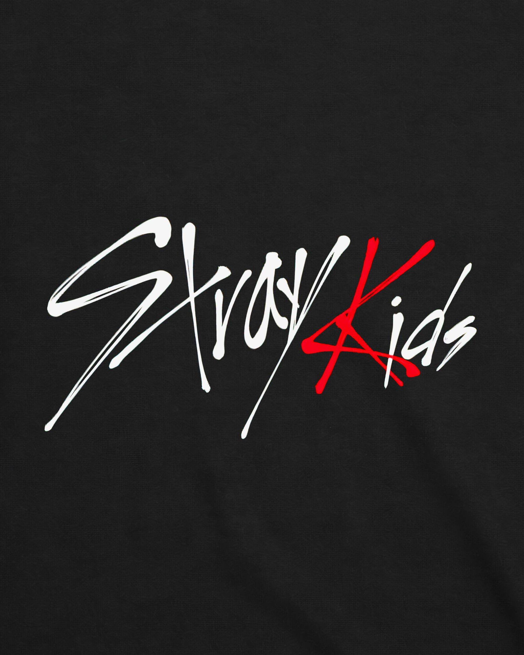 Camiseta Stray Kids – Hand-Drawn Logo