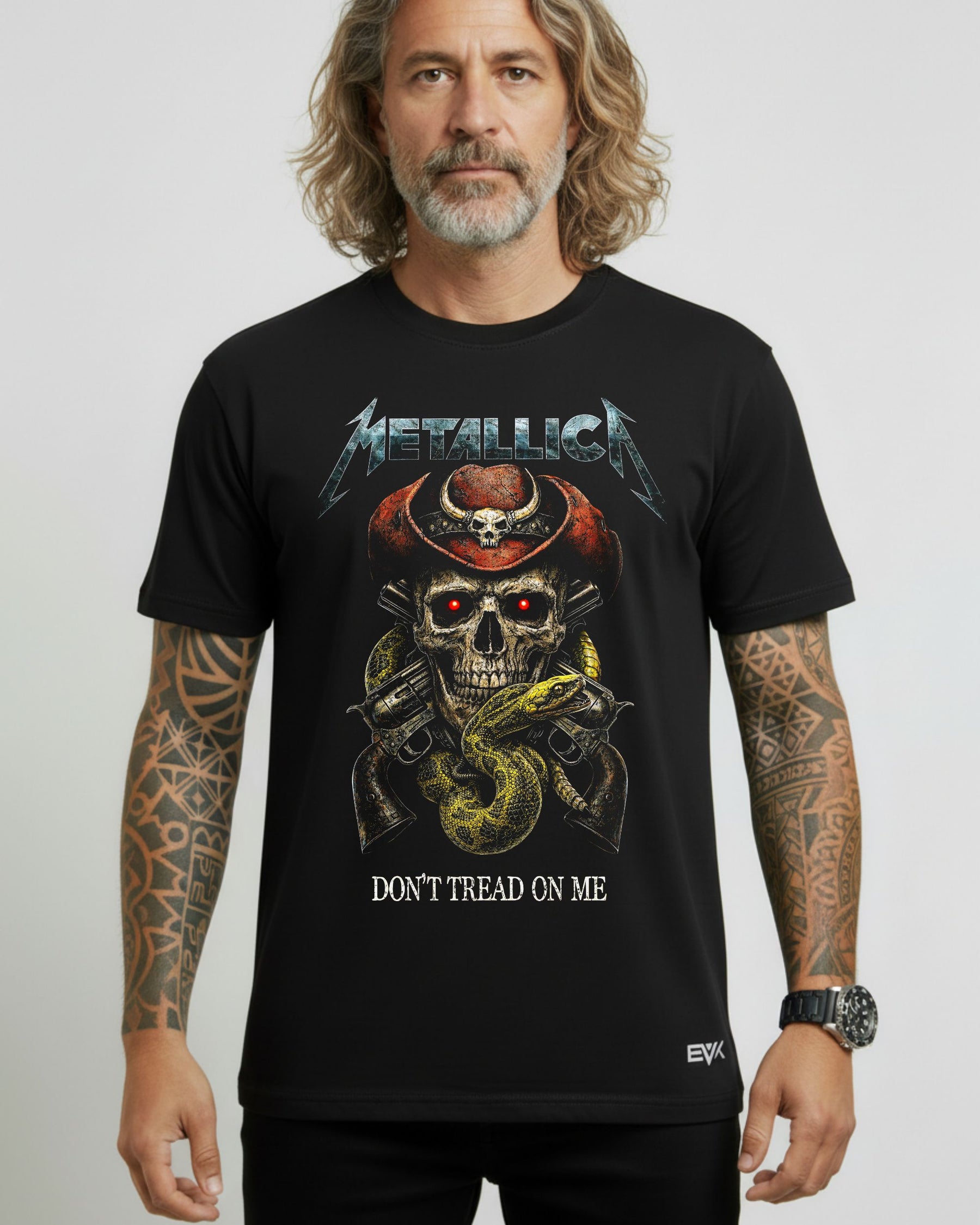 Camiseta Metallica – Don’t Tread on Me – Cowboy