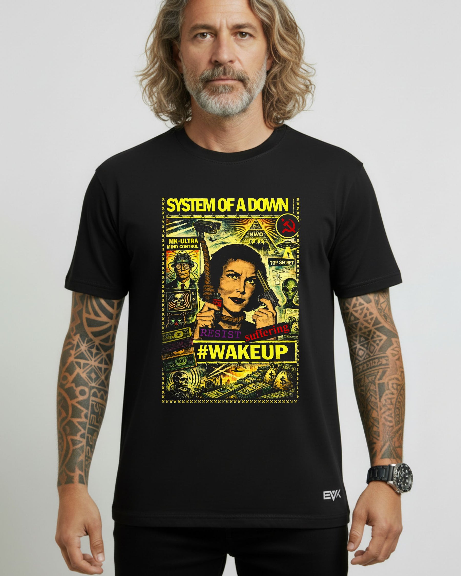 Camiseta System of a Down – Wake Up