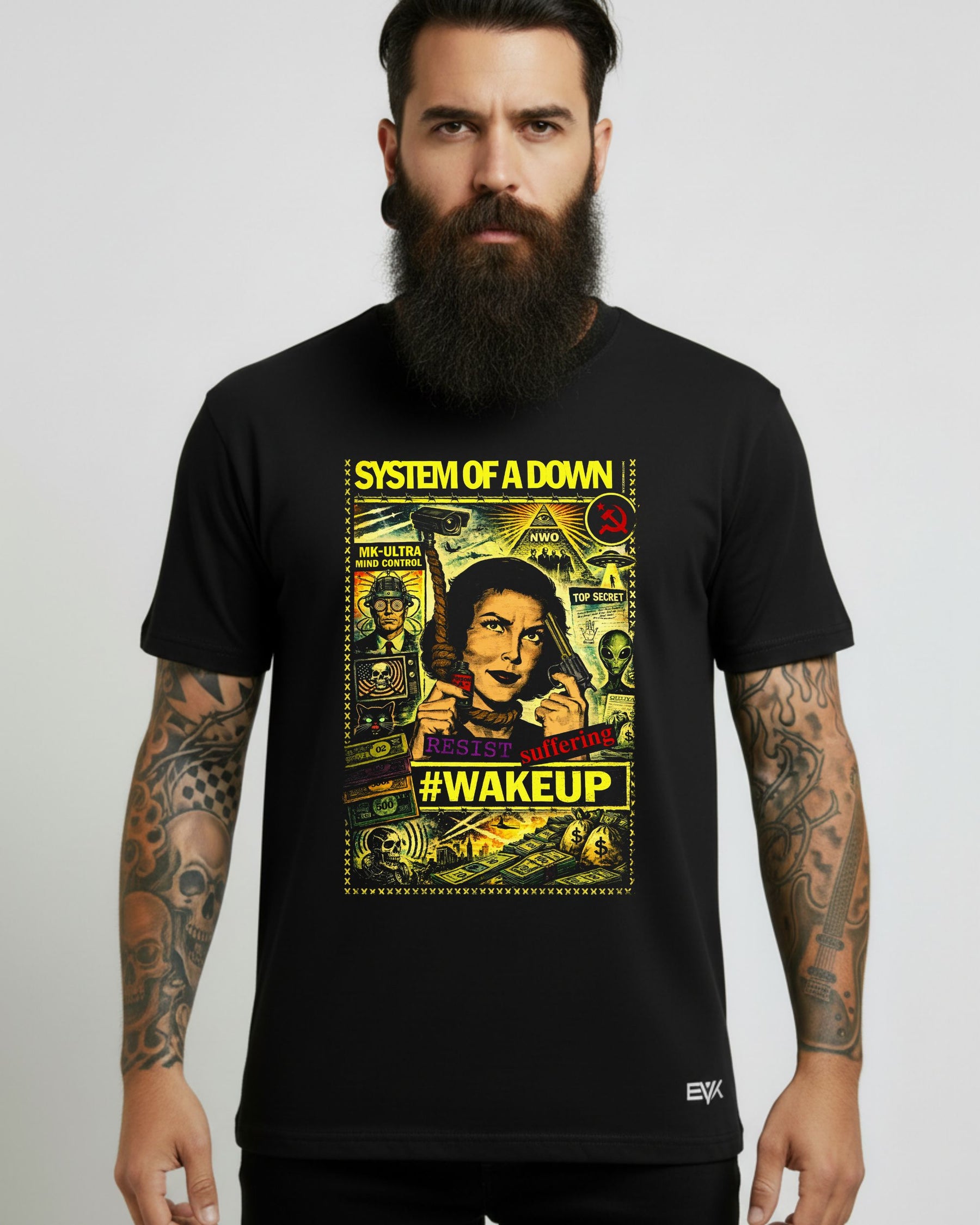 Camiseta System of a Down – Wake Up