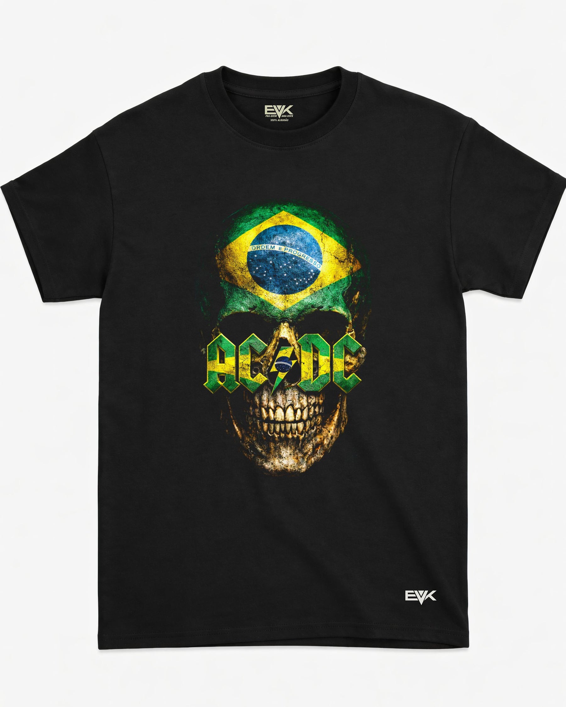 Camiseta AC/DC – Brasil Caveira