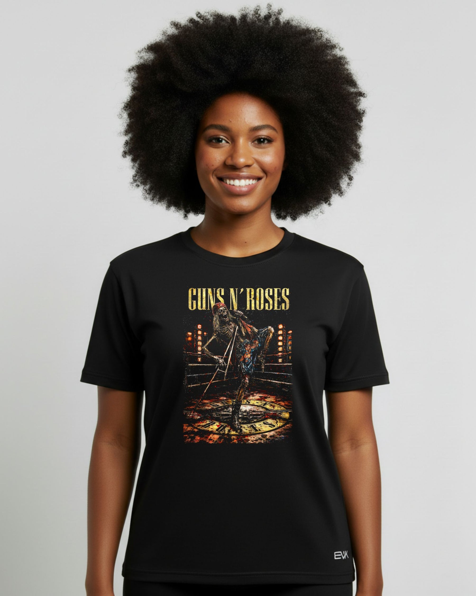 Camiseta Guns N’ Roses – Fight Skull