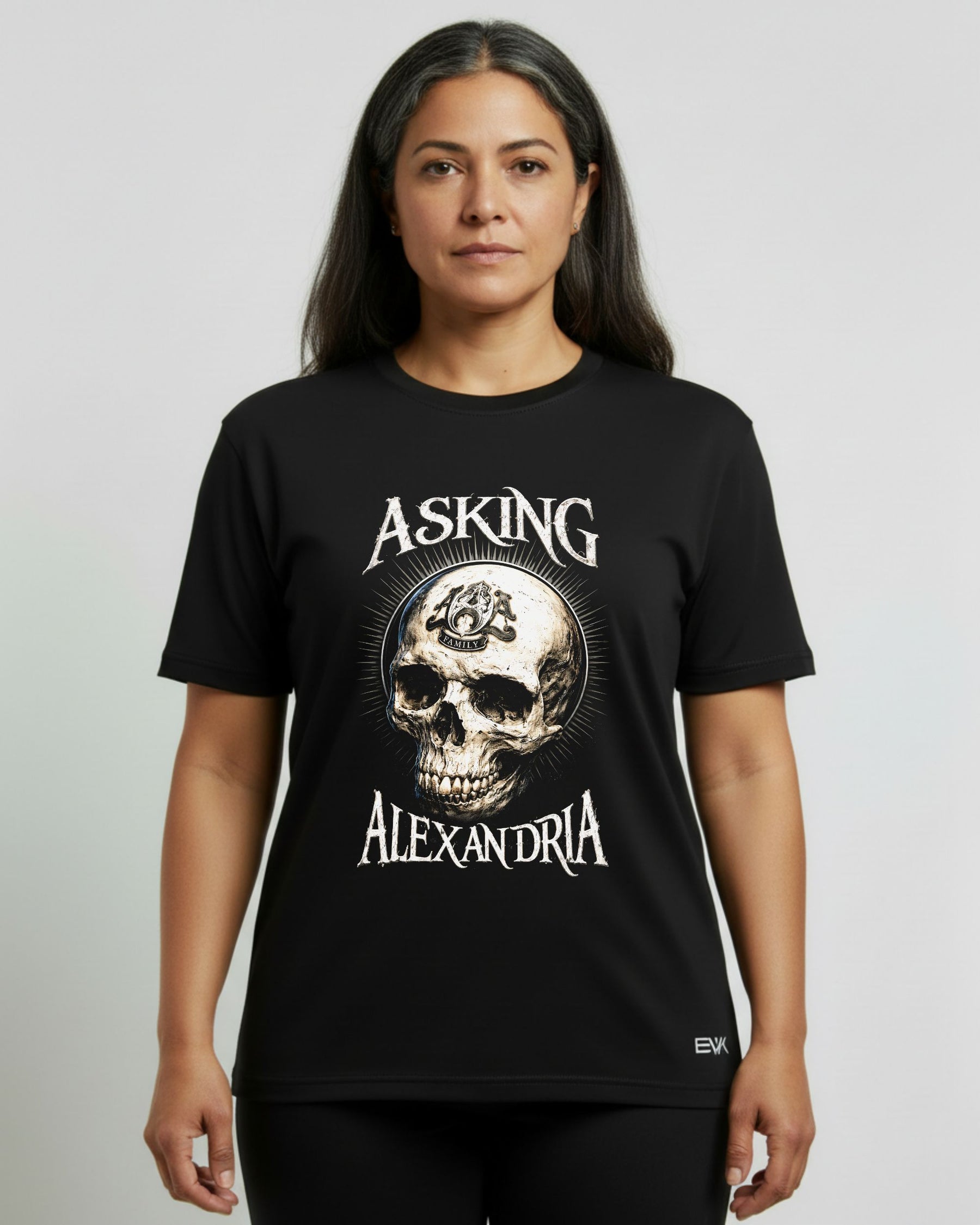 Camiseta Asking Alexandria – Skull Stack