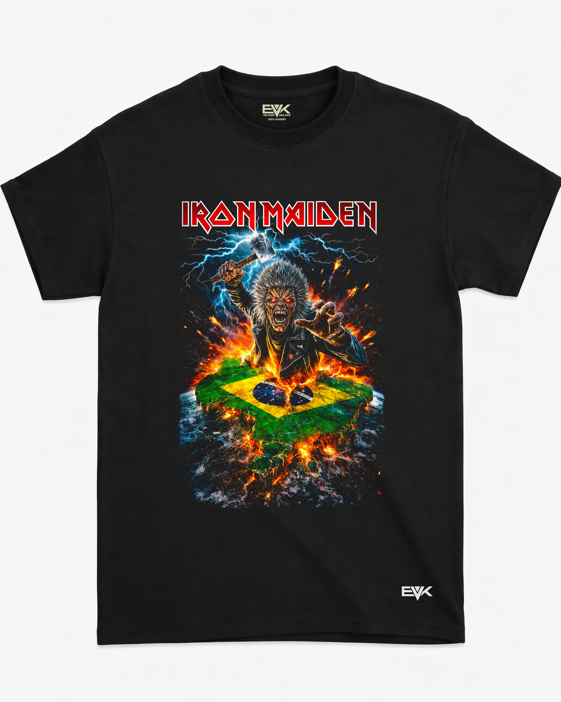 Camiseta Iron Maiden – Brasil