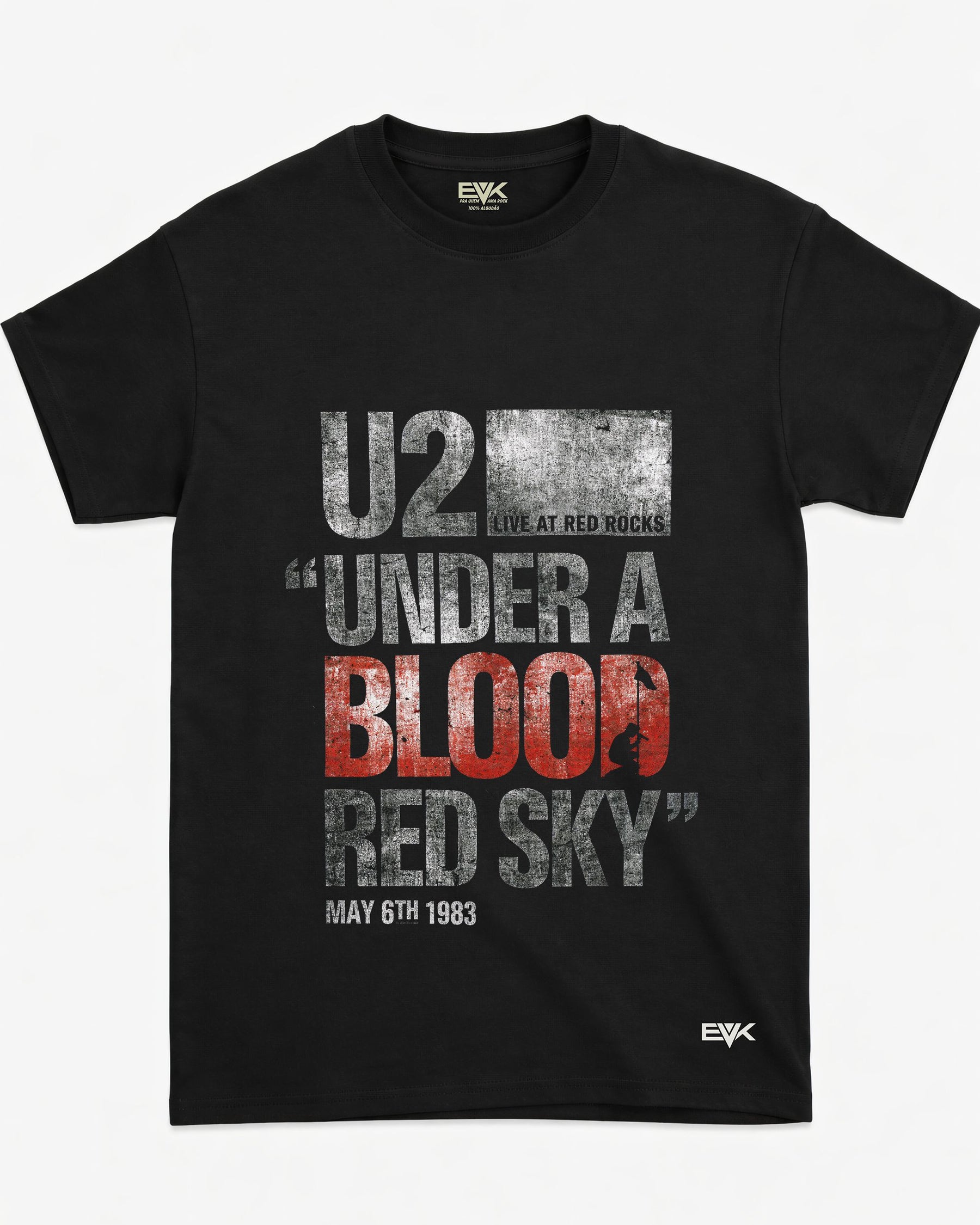 Camiseta U2 – Under a Blood Red Sky Tour