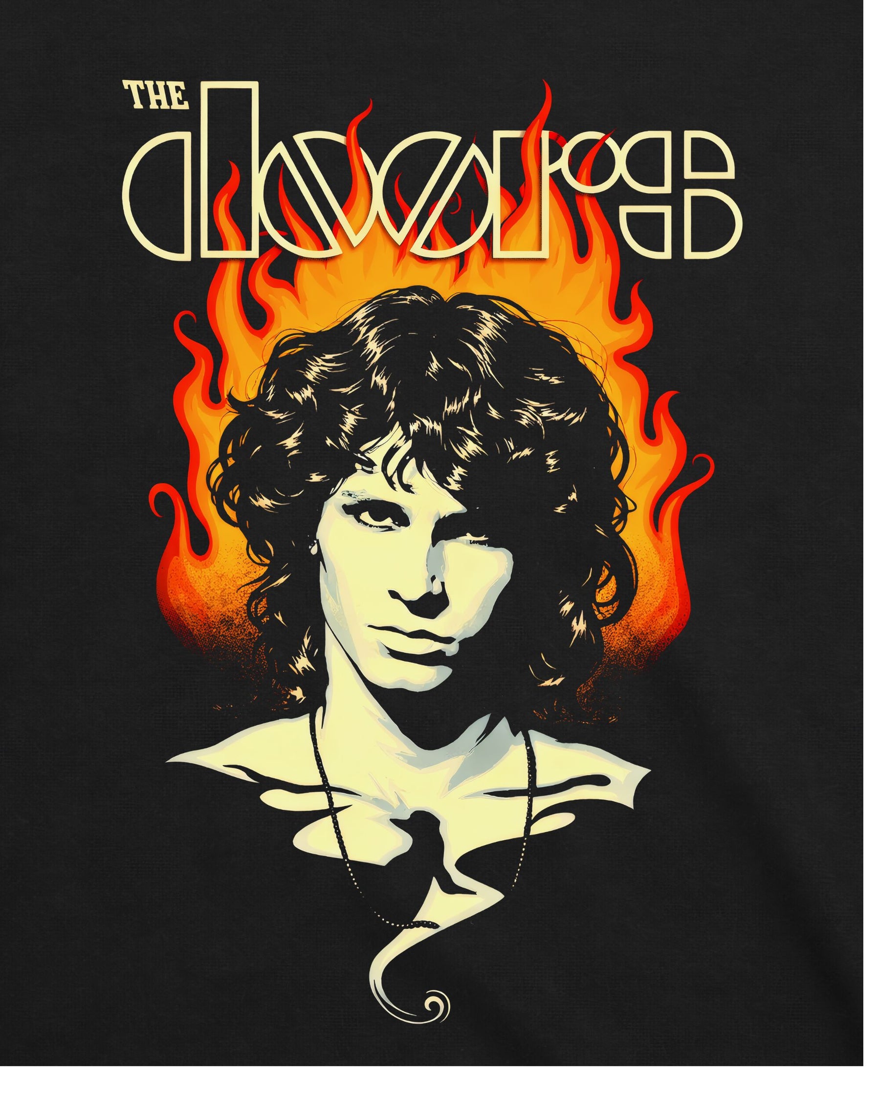 Camiseta The Doors – Light My Fire Vintage