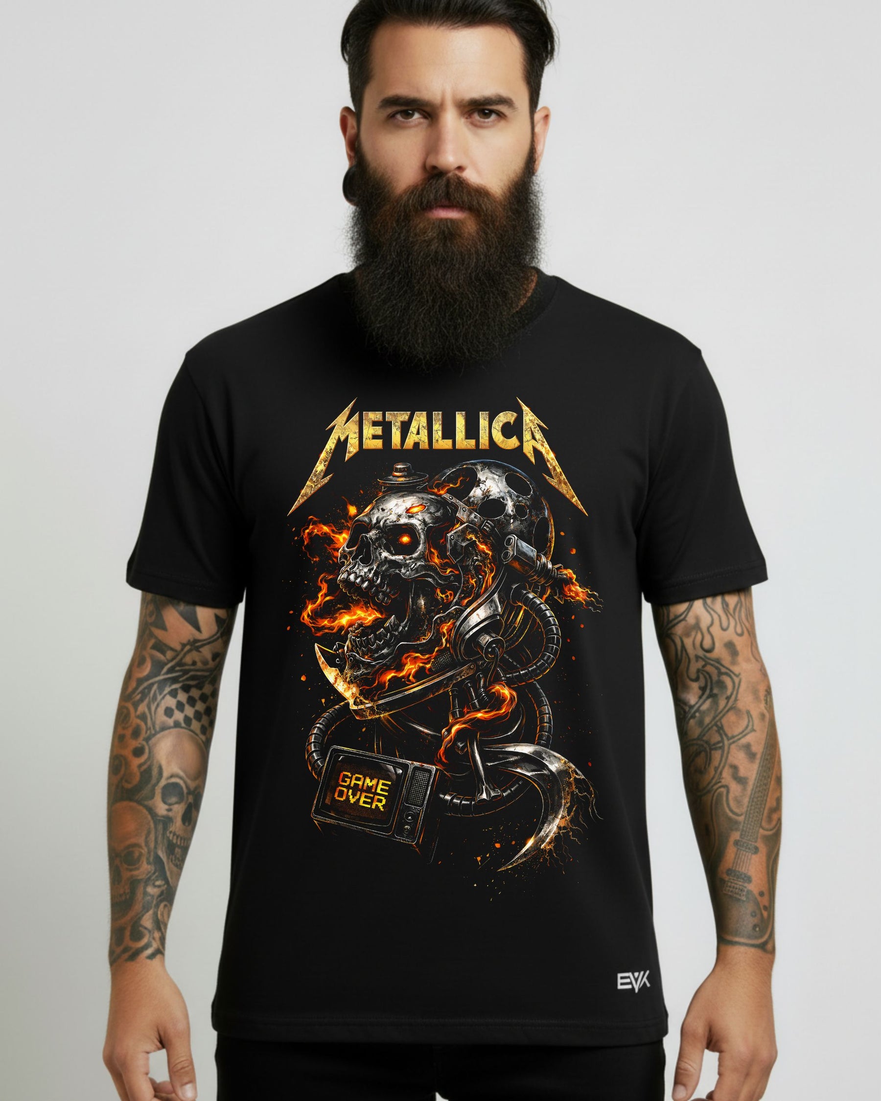 Camiseta Metallica – Game Over