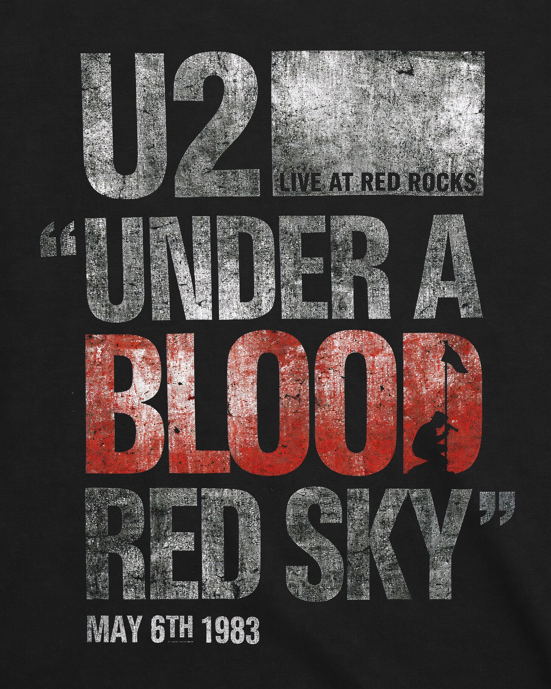 Camiseta U2 – Under a Blood Red Sky Tour
