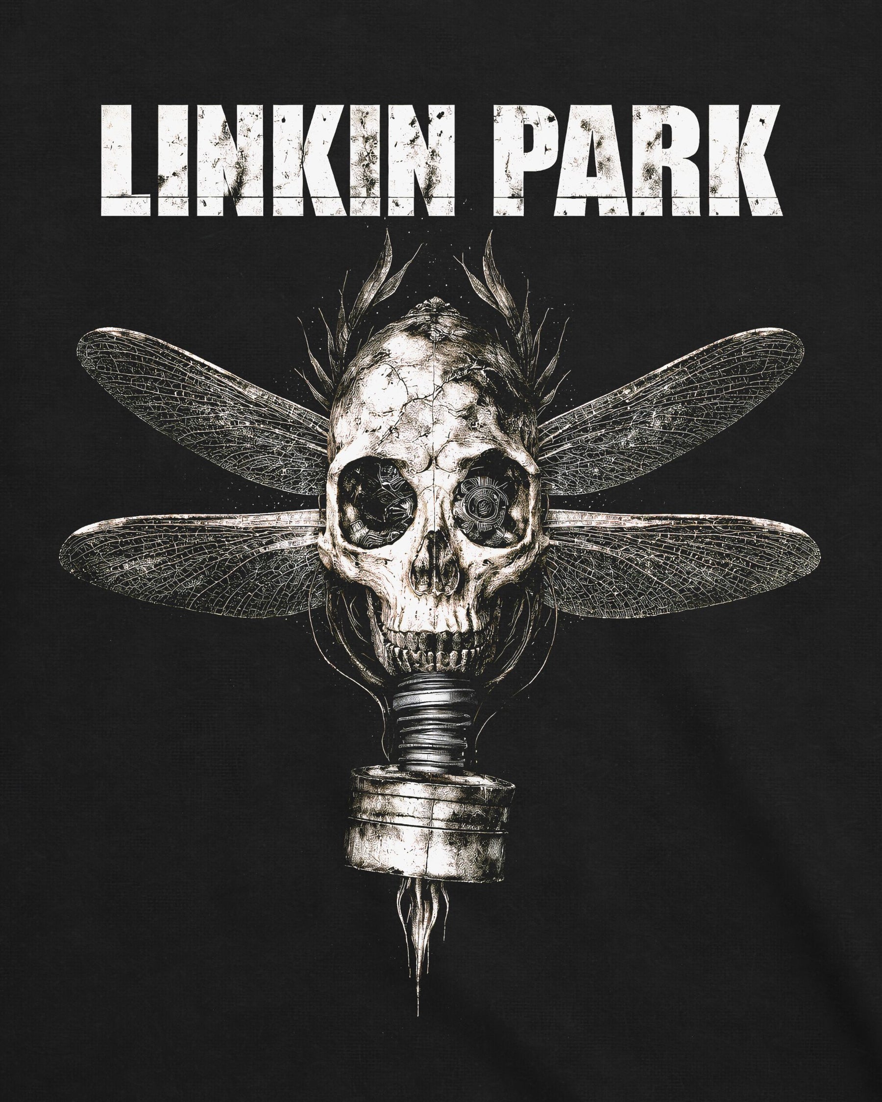 Camiseta Linkin Park – Gas Mask Dragonfly