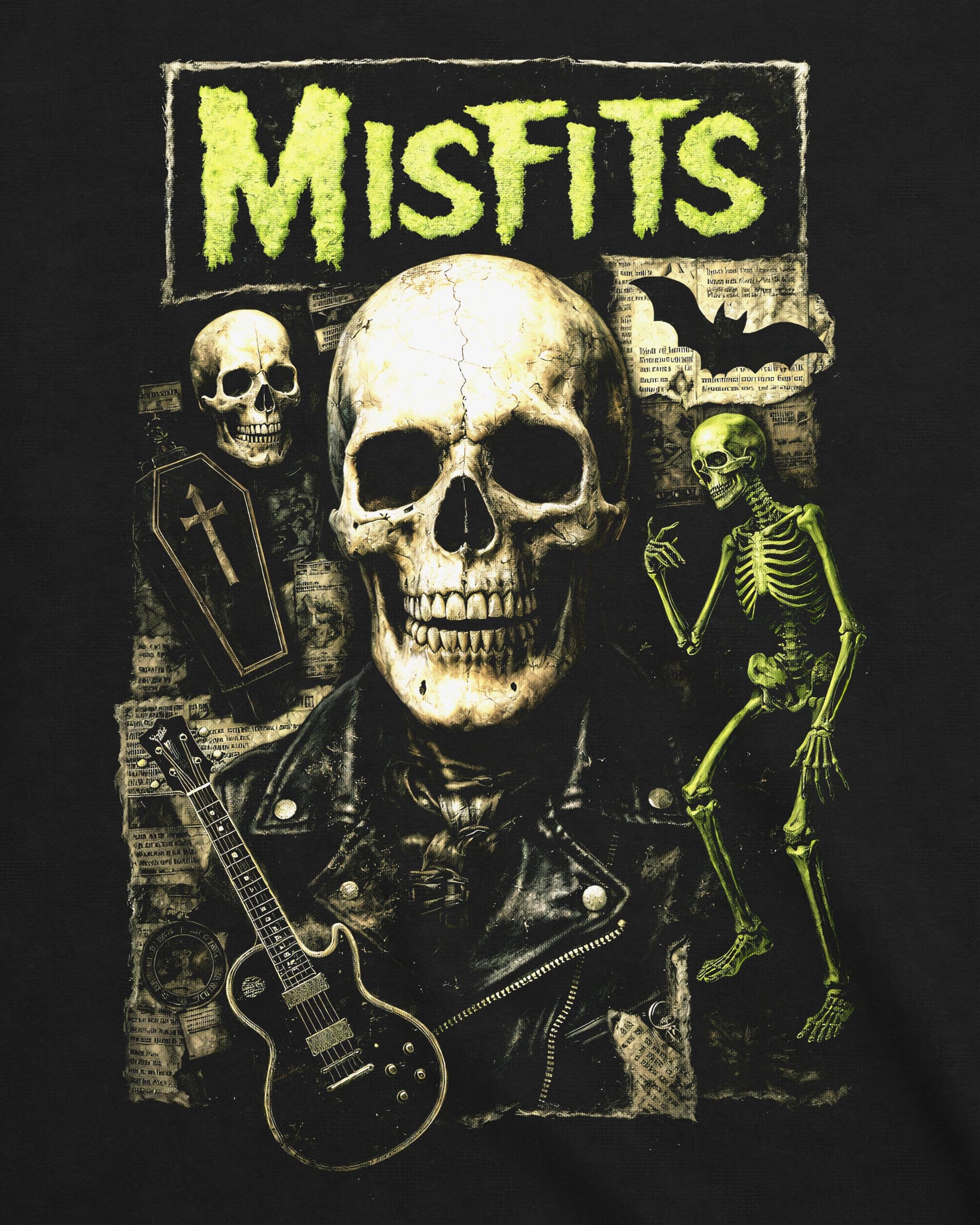Camiseta Misfits – Horror Business Collage