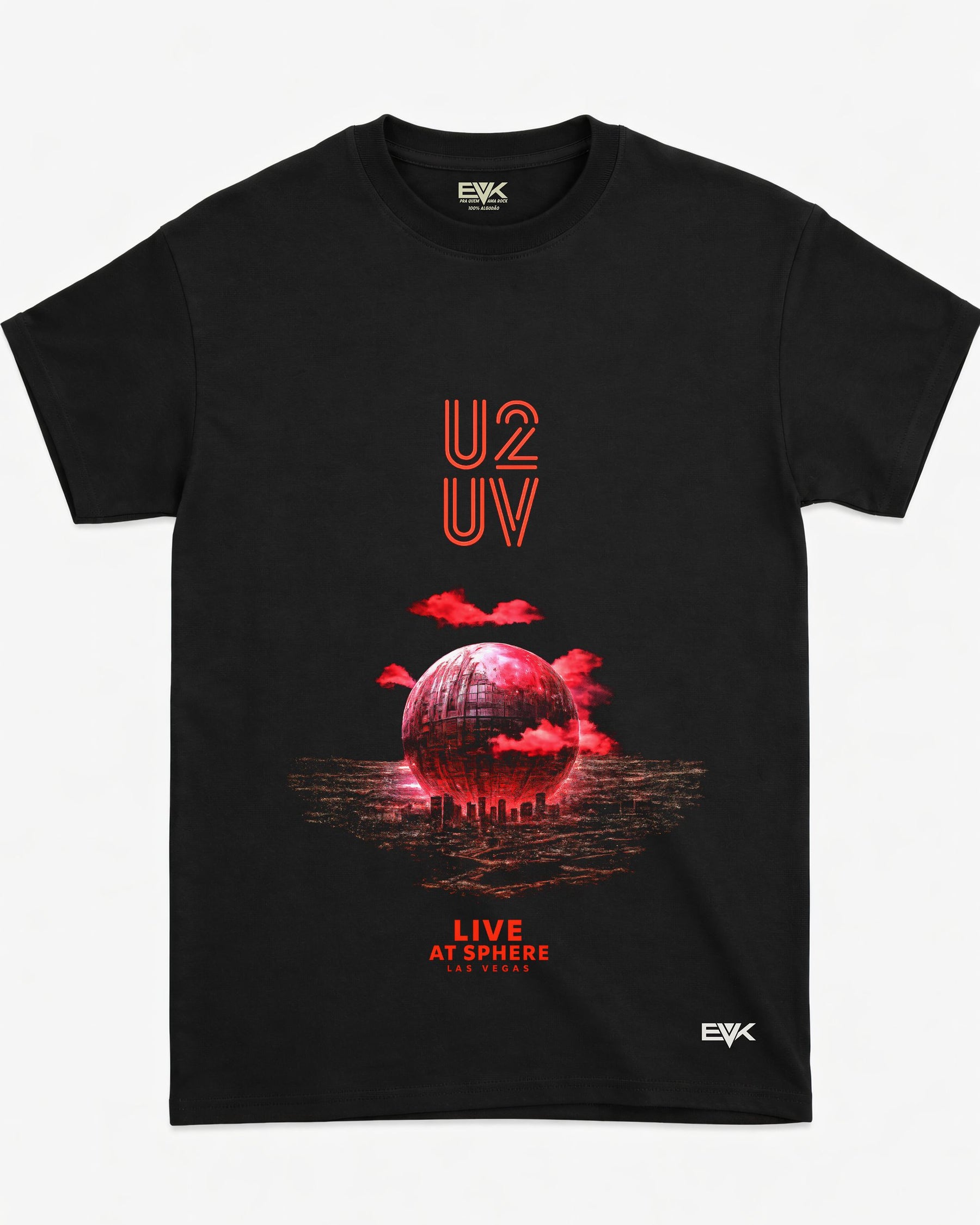 Camiseta U2 – UV Live at Sphere