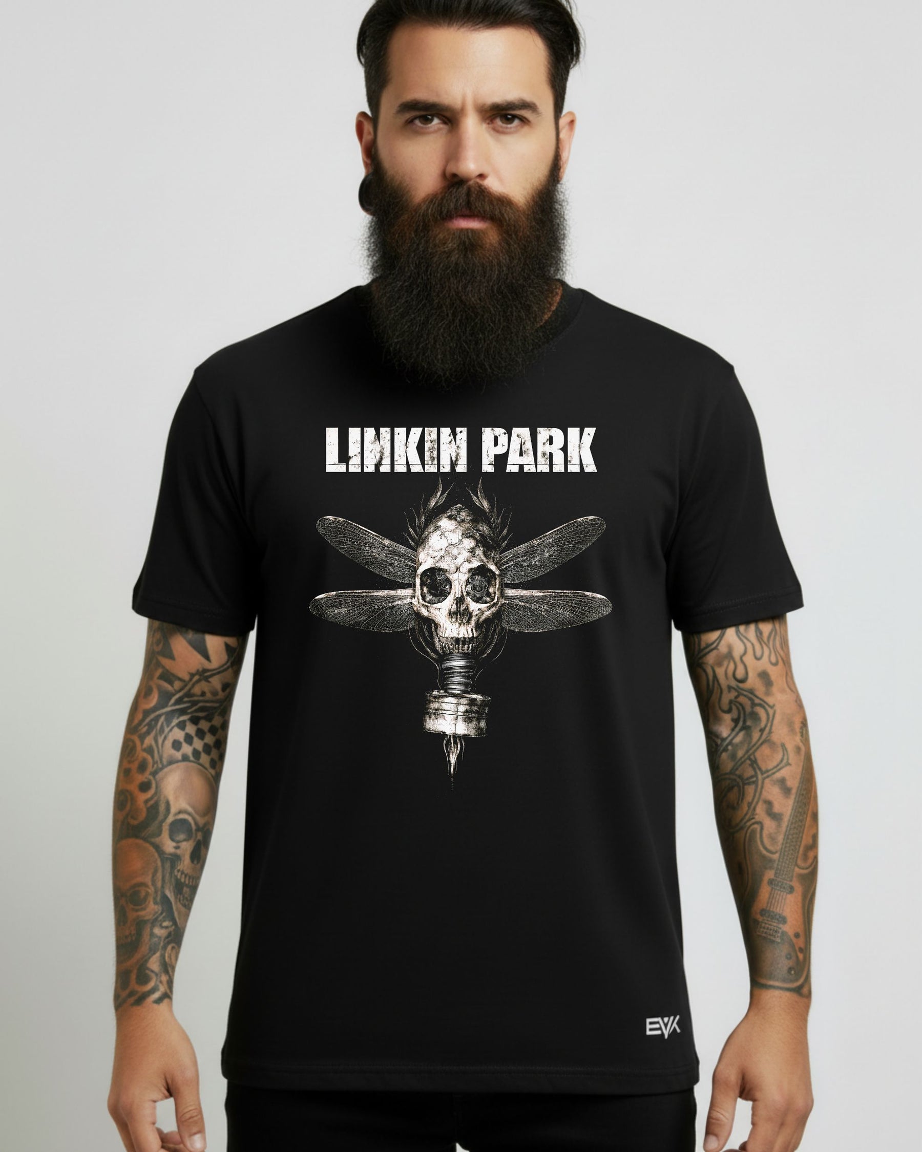 Camiseta Linkin Park – Gas Mask Dragonfly