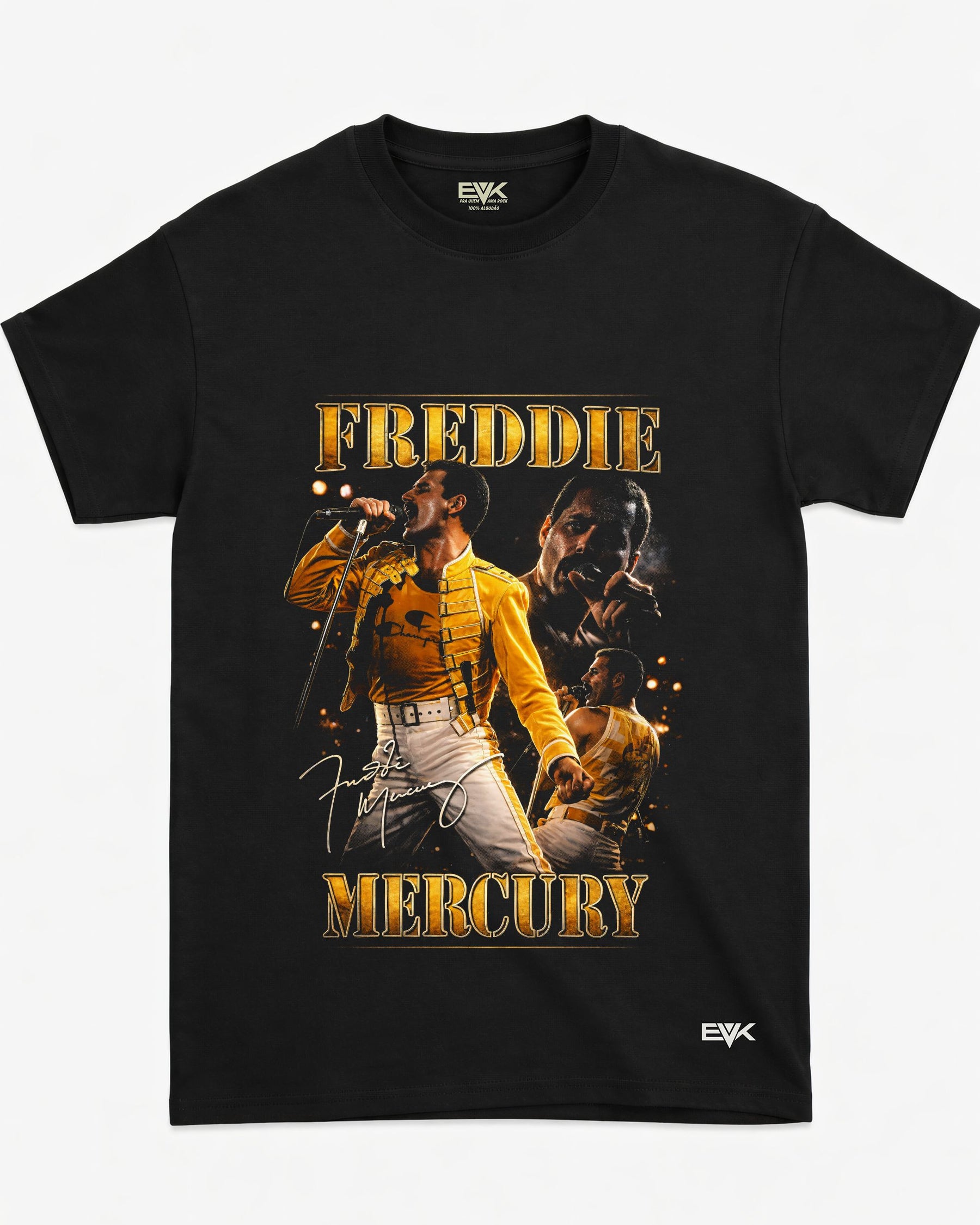 Camiseta Queen – Freddie Mercury Star