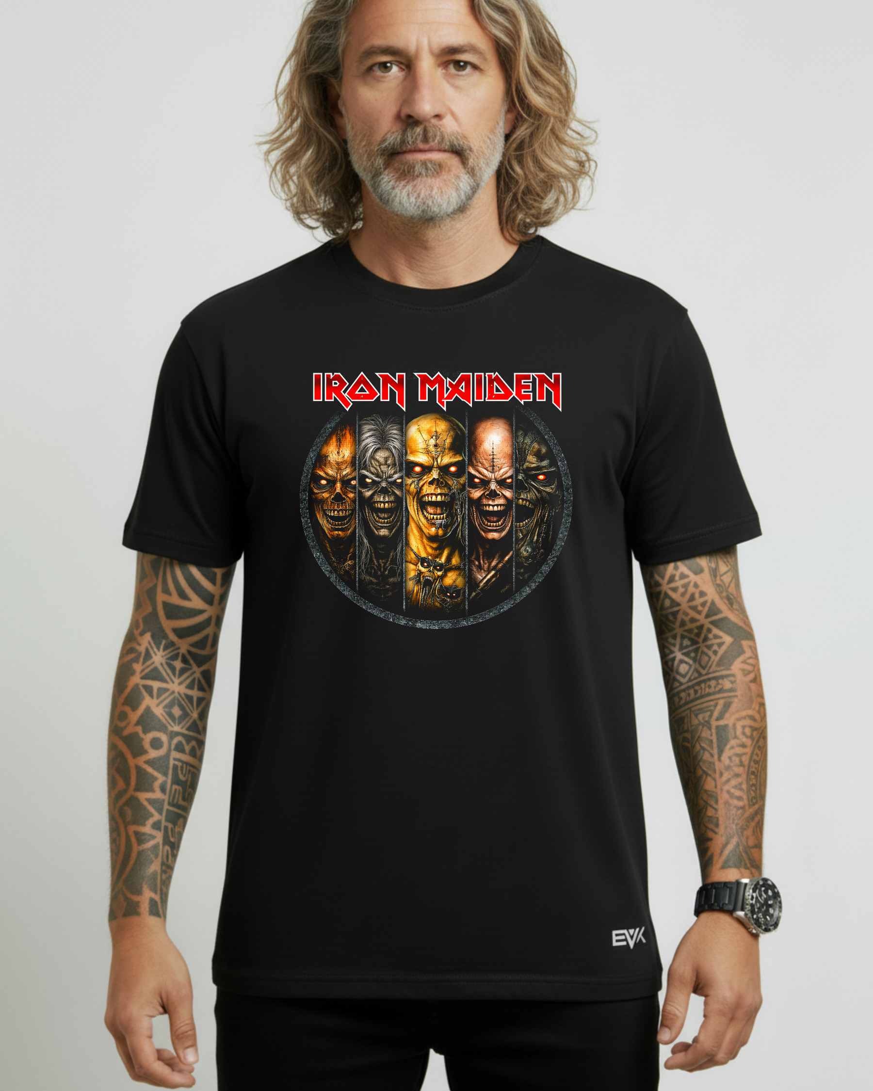 Camiseta Iron Maiden – Eddie Evolution