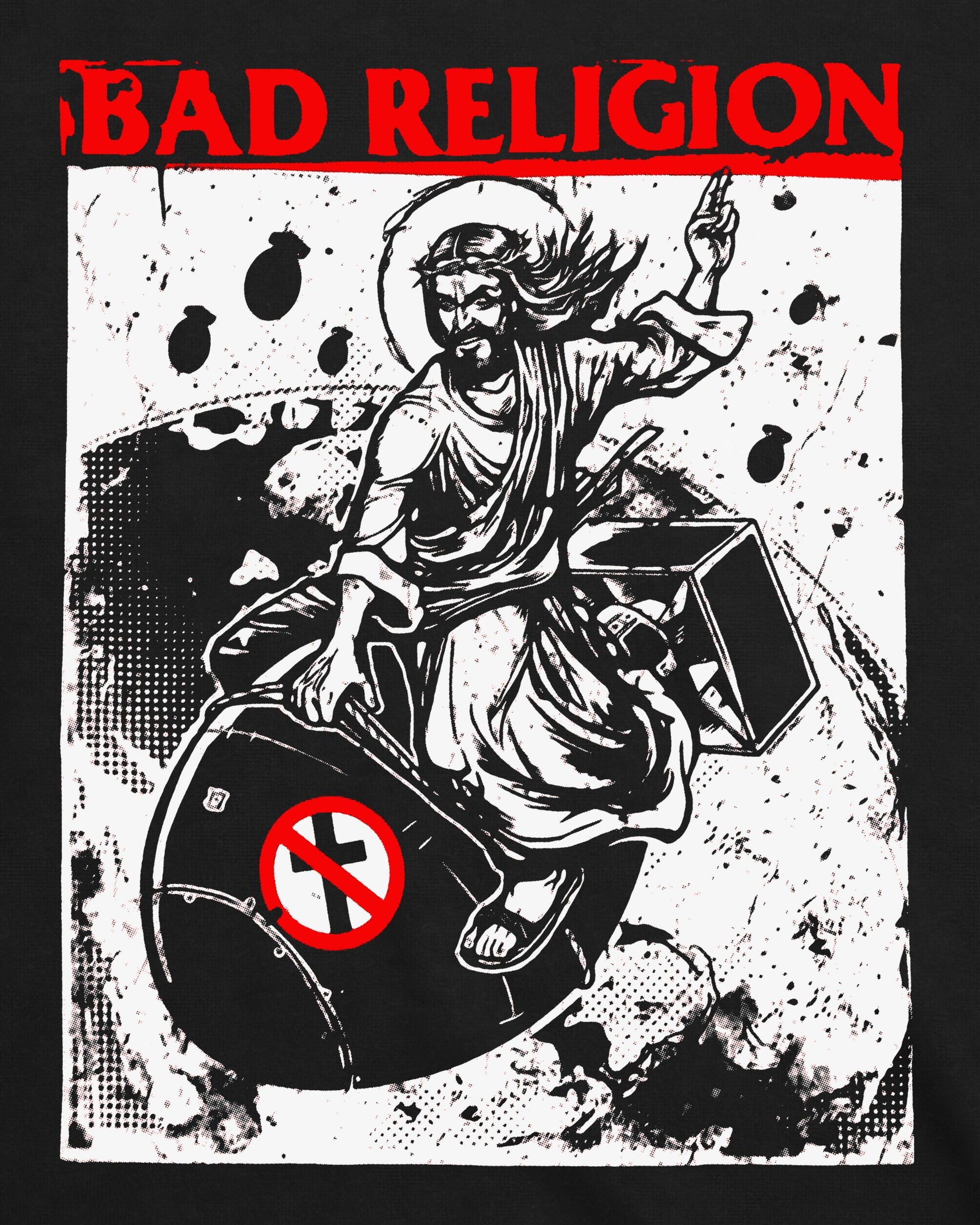 Camiseta Bad Religion – Jesus Will Blow You Away
