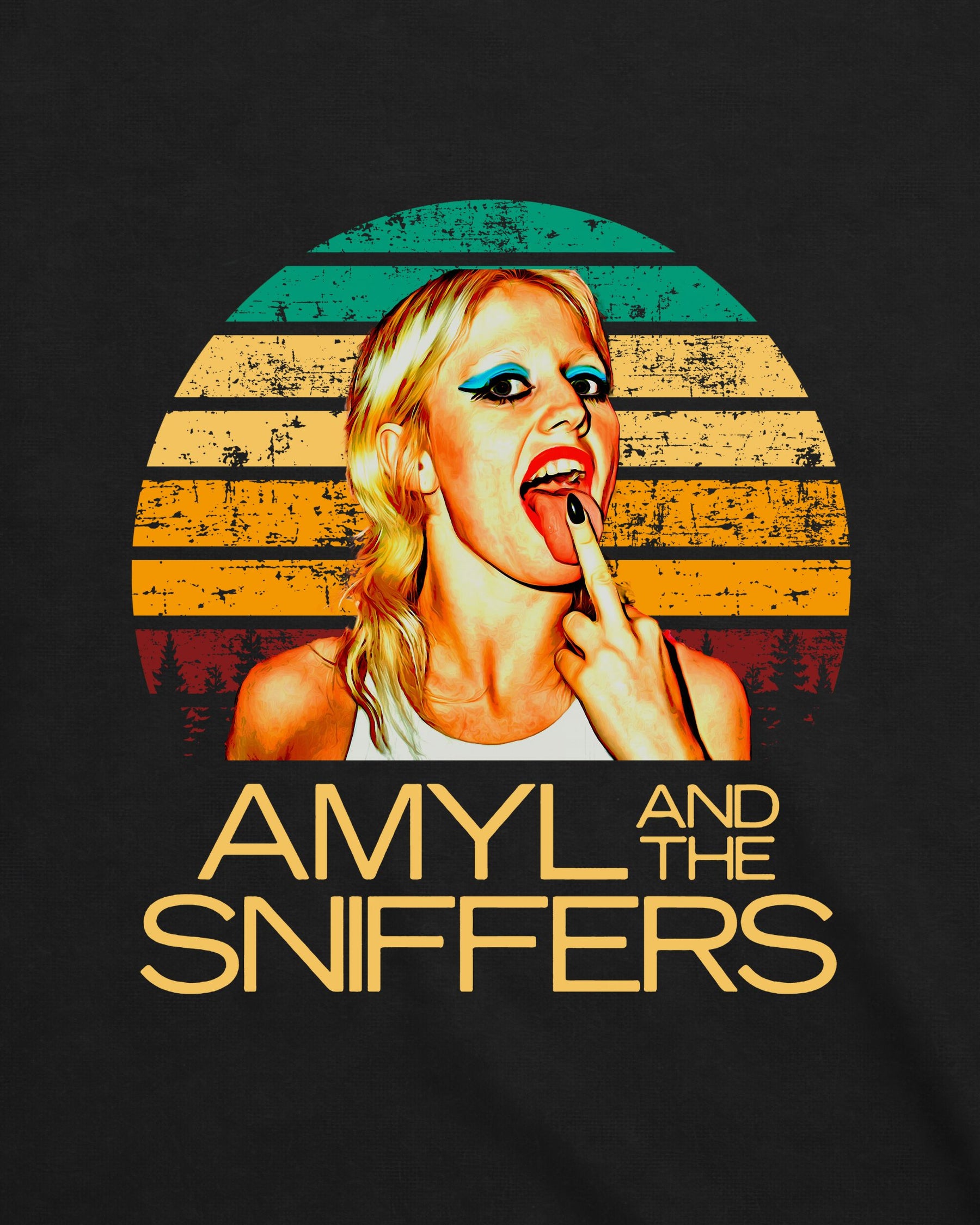 Camiseta Amyl and the Sniffers – Amyl