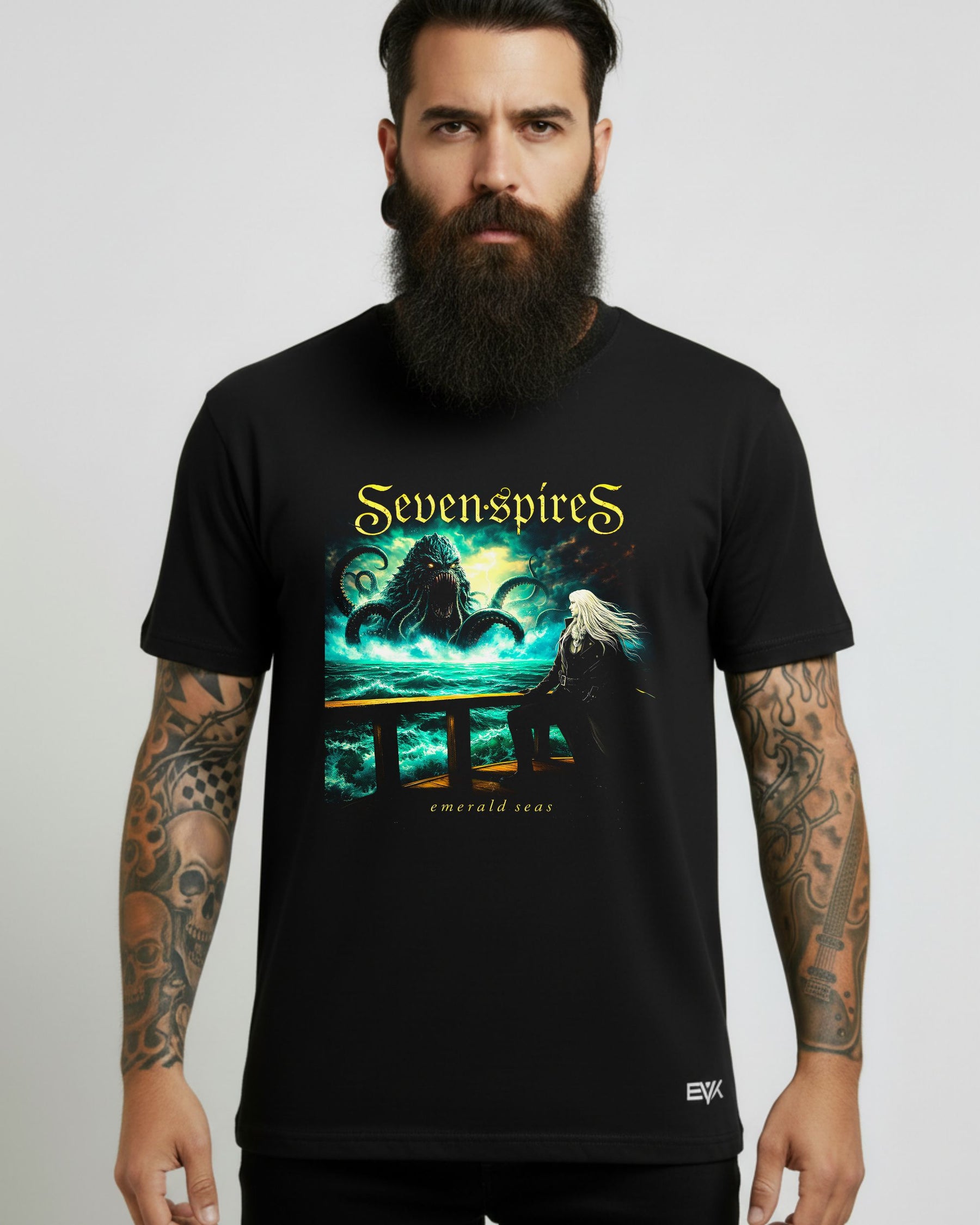 Camiseta Seven Spires – Emerald Seas
