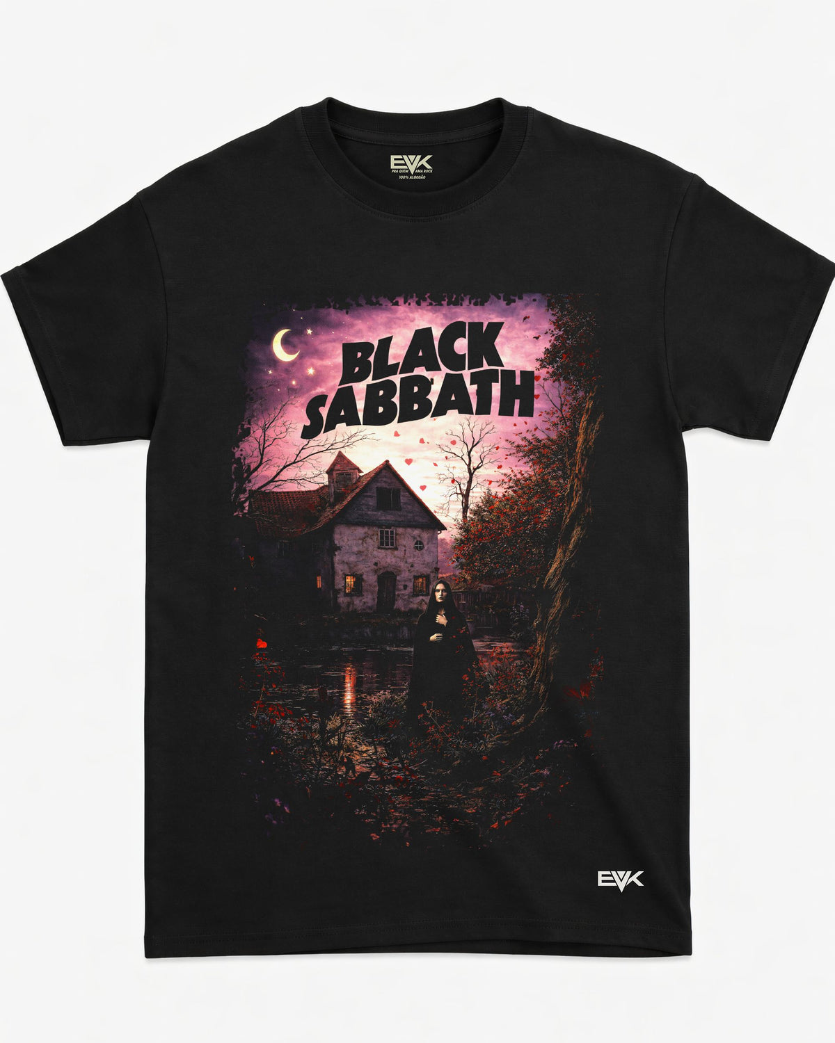 Camiseta Black Sabbath – Álbum de Estreia 1970 – Ozzy Osbourne