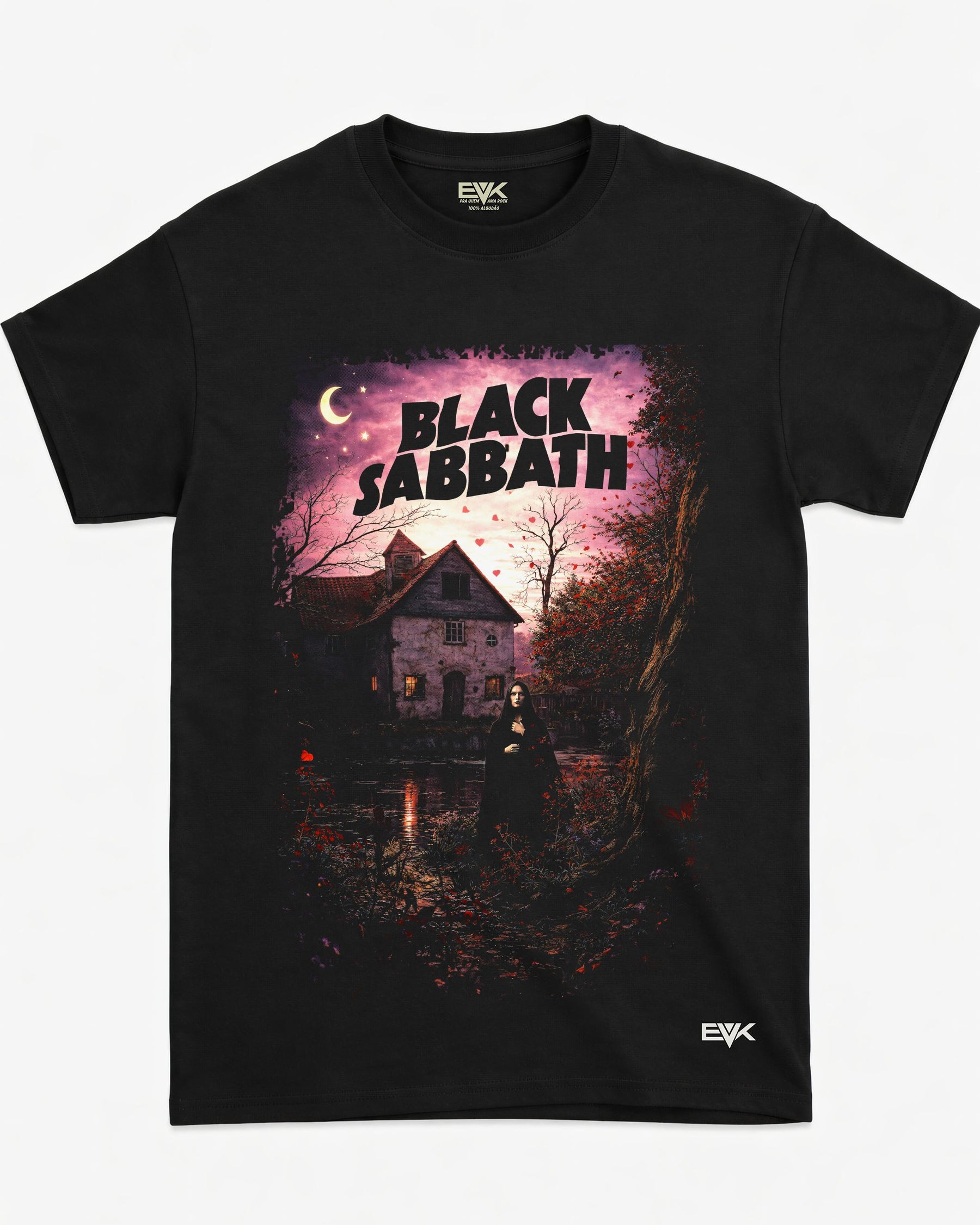 Camiseta Black Sabbath – Álbum de Estreia 1970 – Ozzy Osbourne
