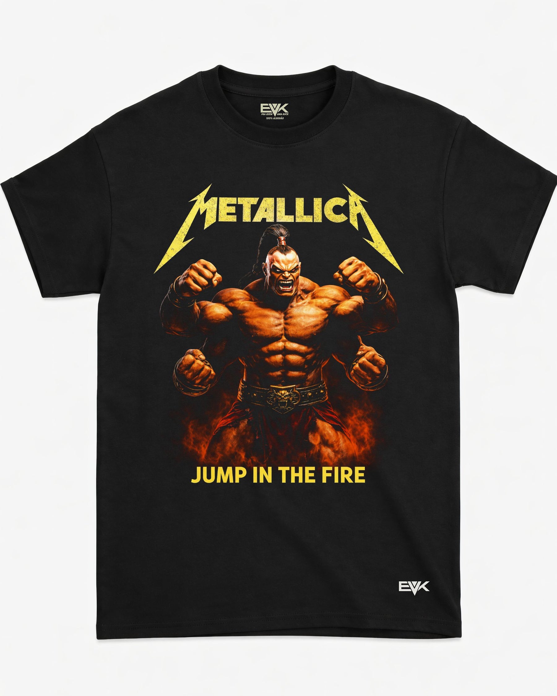 Camiseta Metallica – Goro – Mortal Kombat