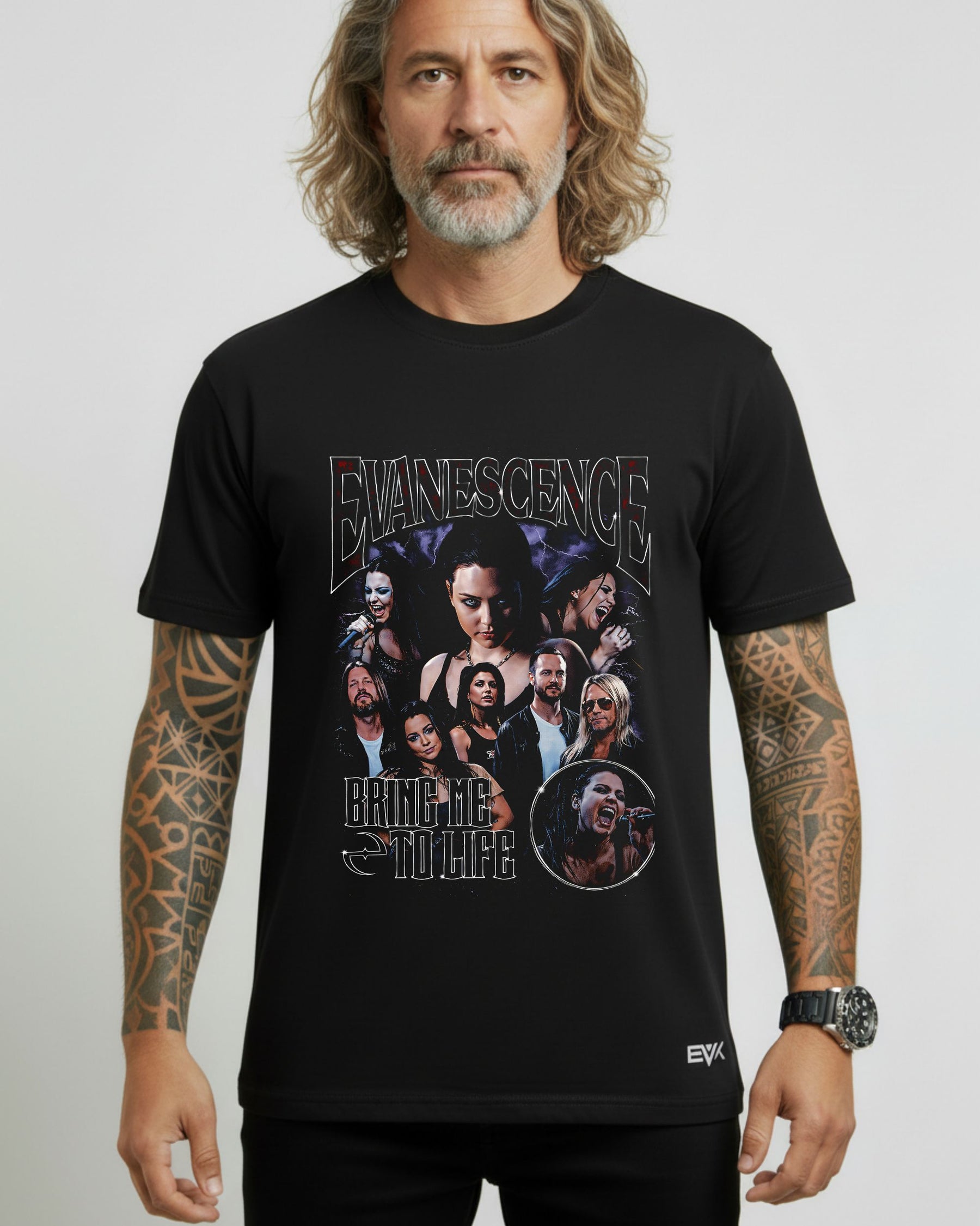 Camiseta Evanescence – Bring Me to Life – Versão Bootleg