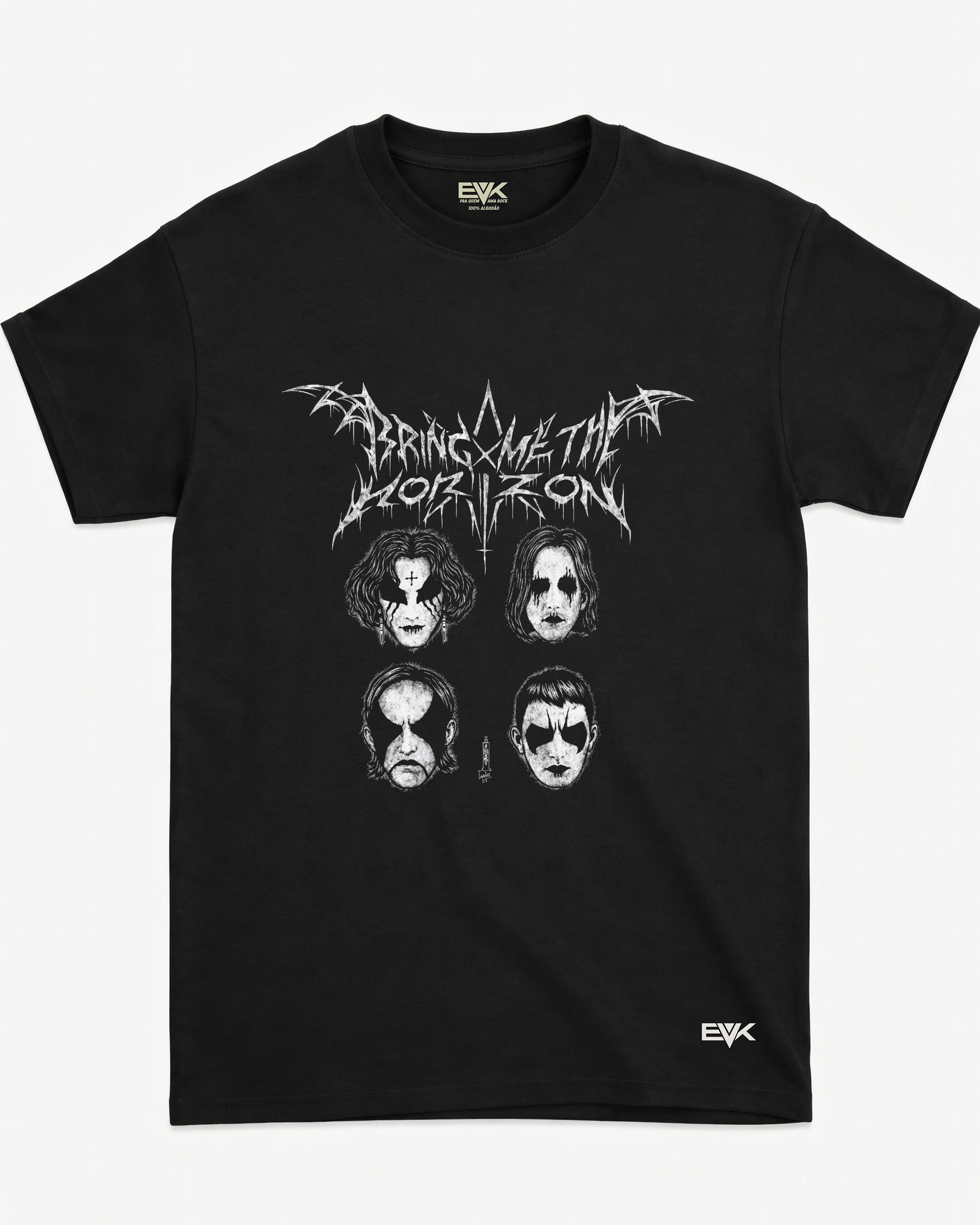 Camiseta Bring Me the Horizon – The Black Metal Tee