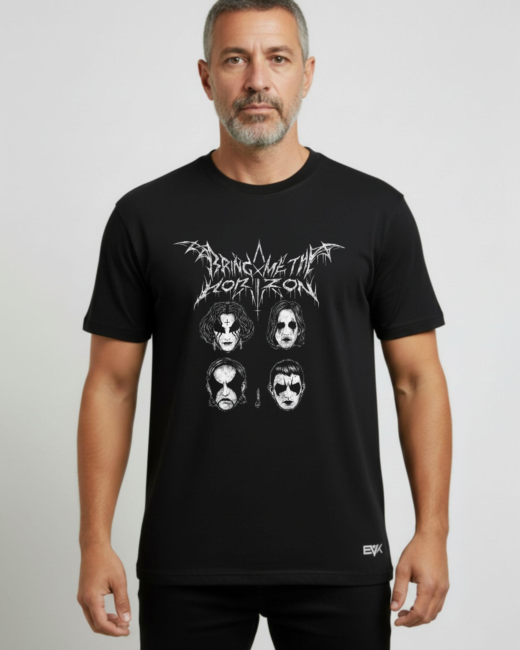 Camiseta Bring Me the Horizon – The Black Metal Tee