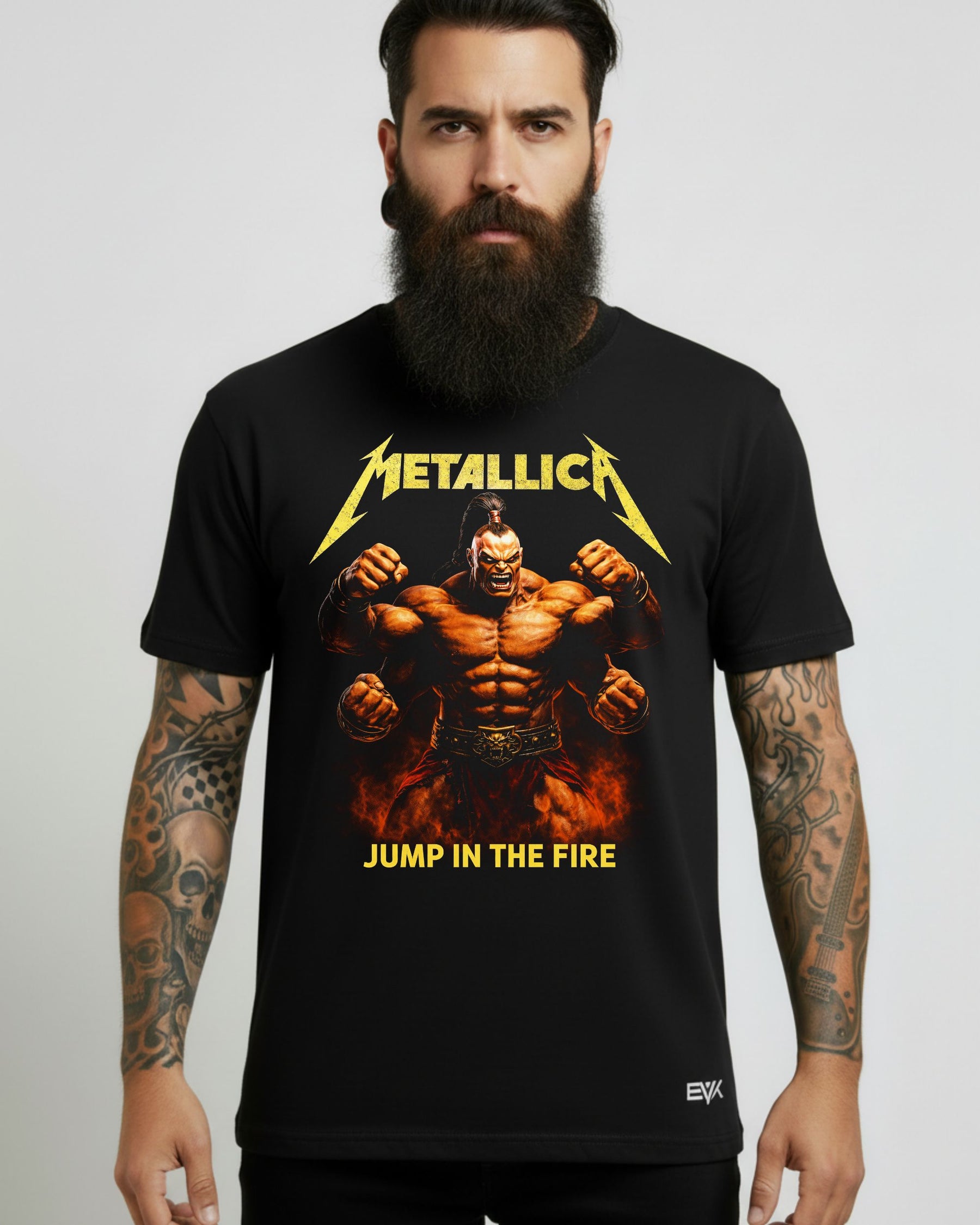 Camiseta Metallica – Goro – Mortal Kombat