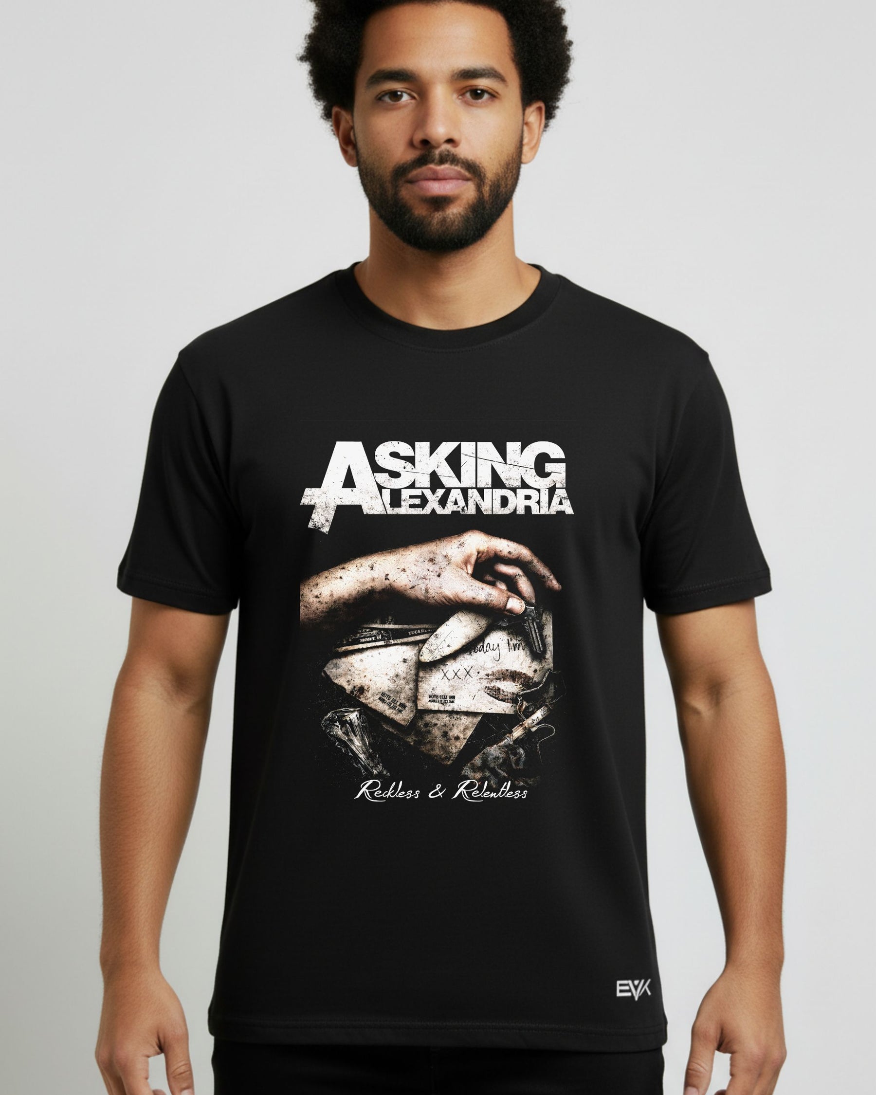 Camiseta Asking Alexandria – Reckless and Relentless
