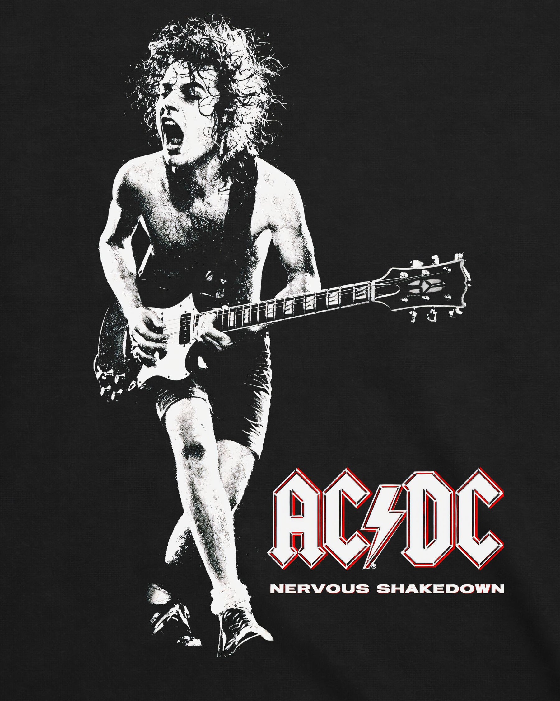 Camiseta AC/DC – Nervous Shakedown – Angus Young