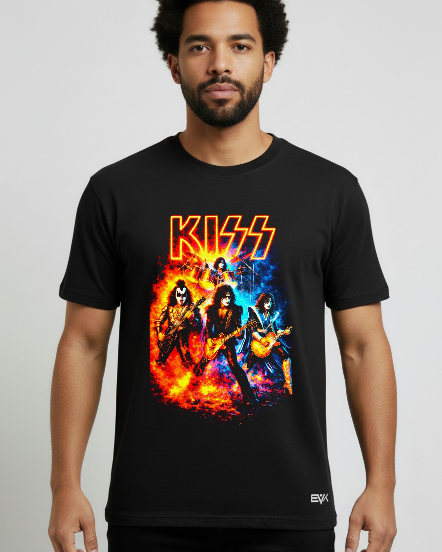 Camiseta Kiss – Fire and Smoke