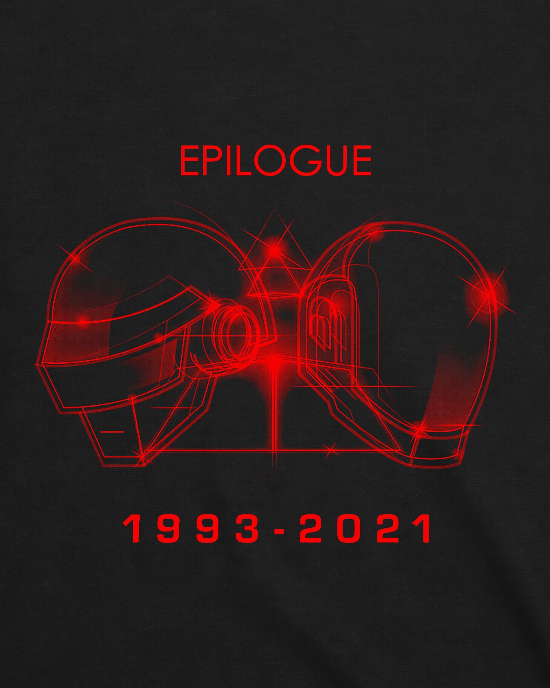 Camiseta Daft Punk – Epilogue