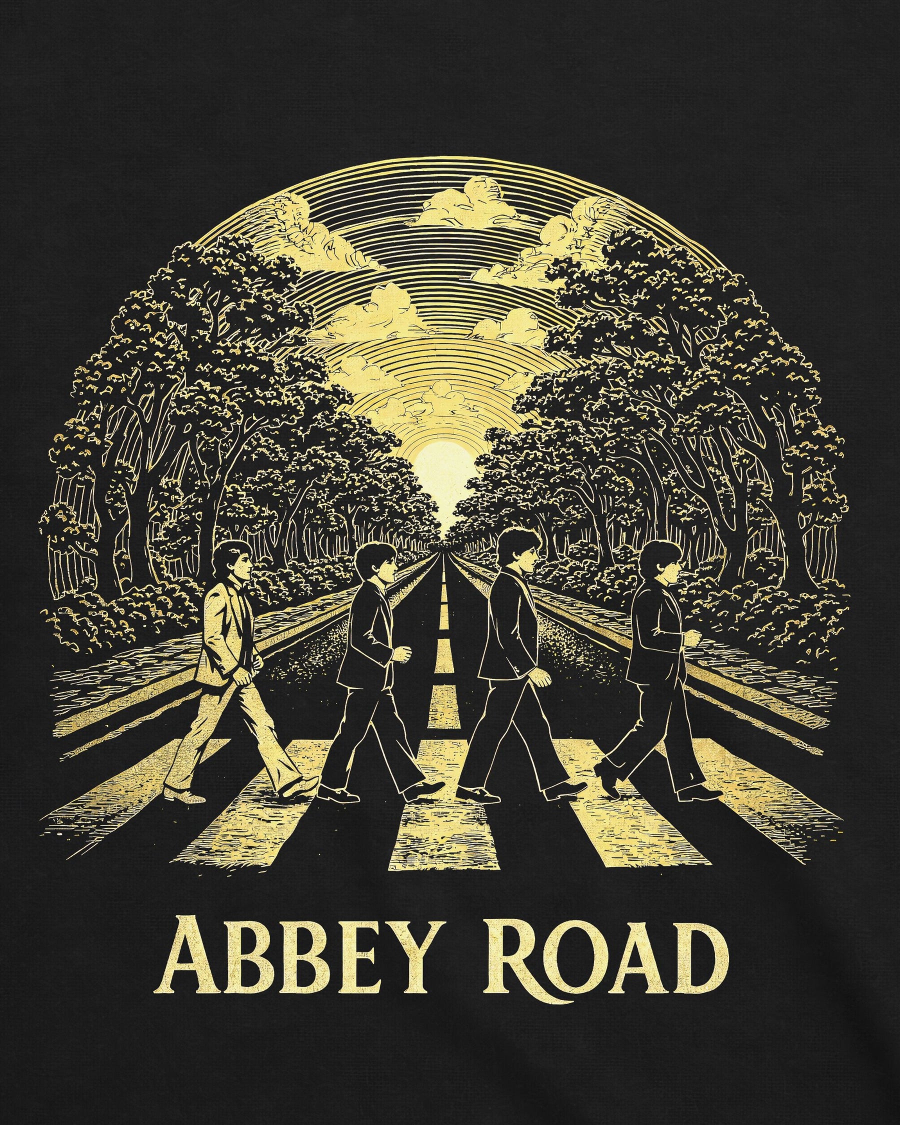 Camiseta The Beatles – Abbey Road