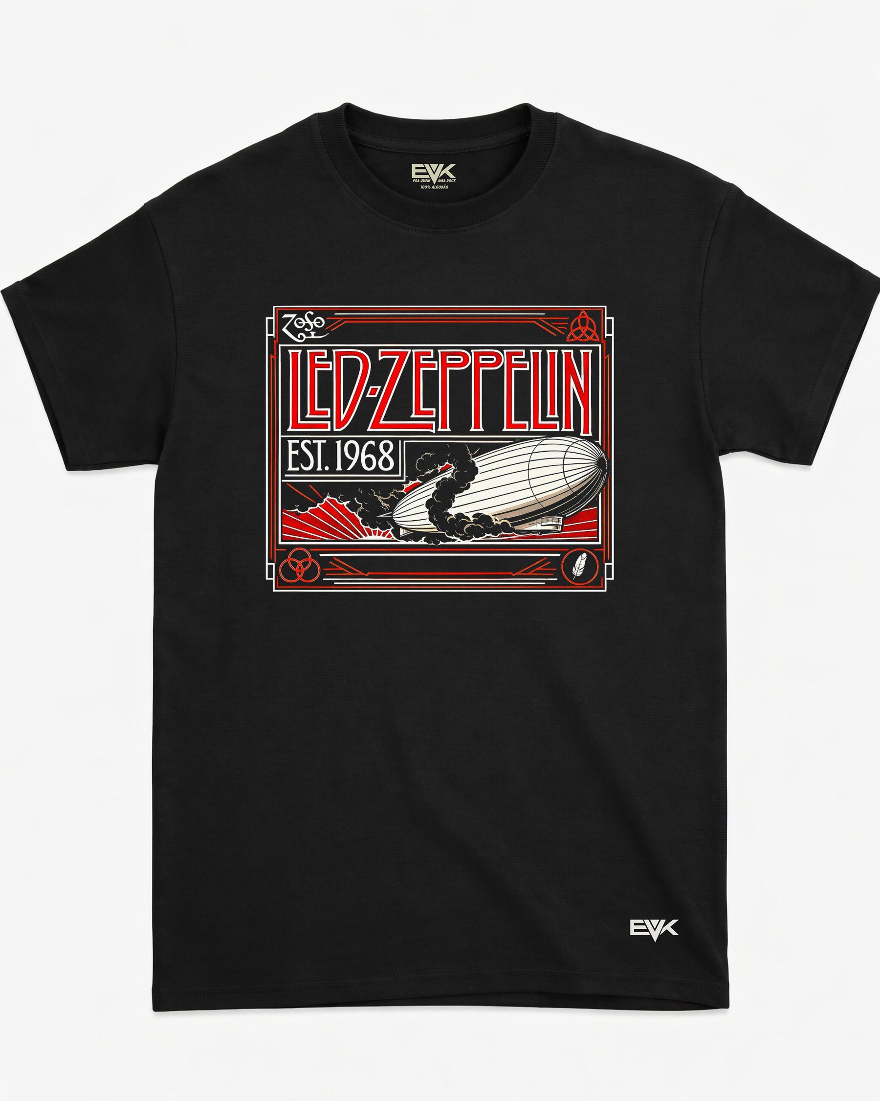 Camiseta Led Zeppelin – Est. 1968 Symbols