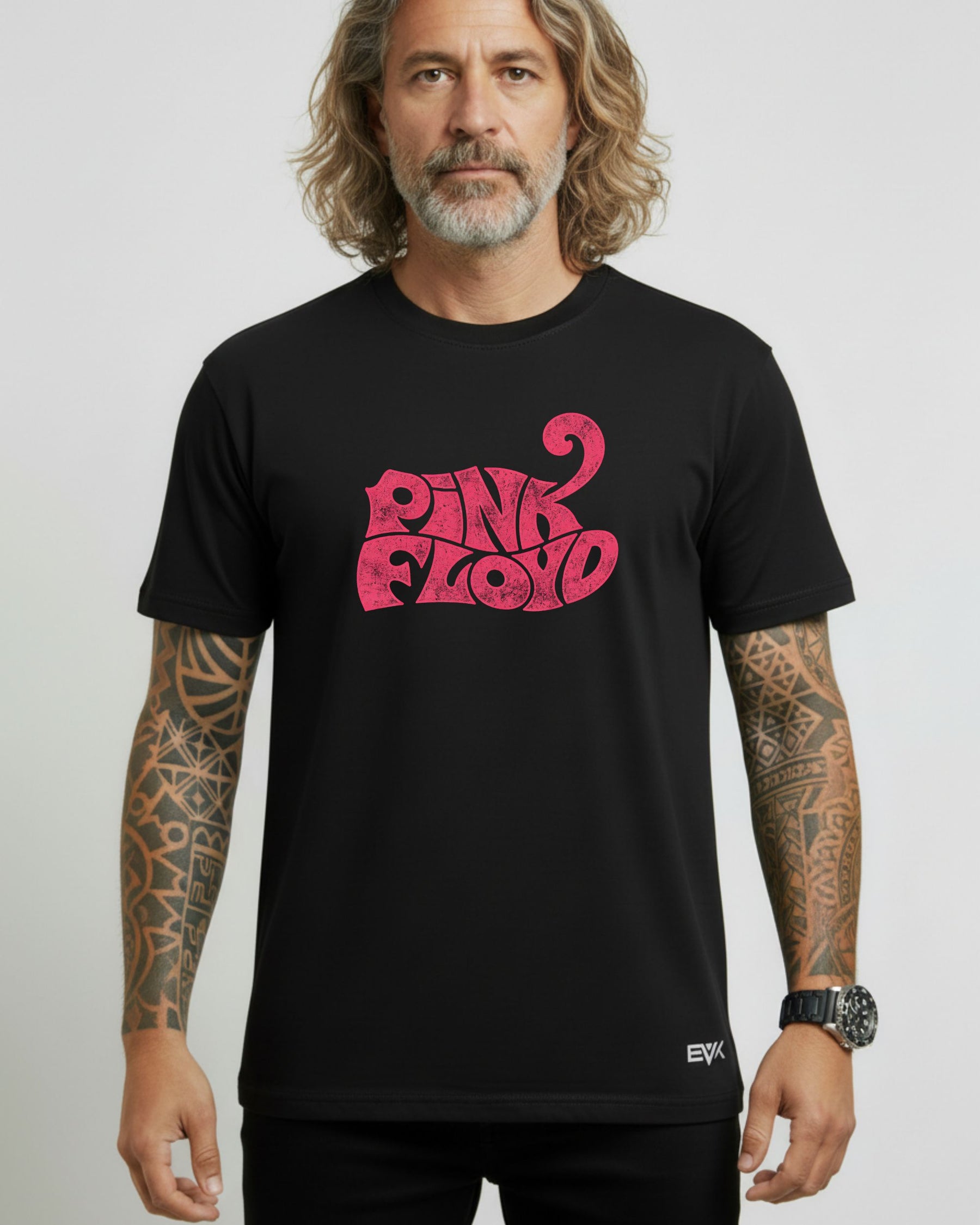 Camiseta Pink Floyd – Swirl Logo