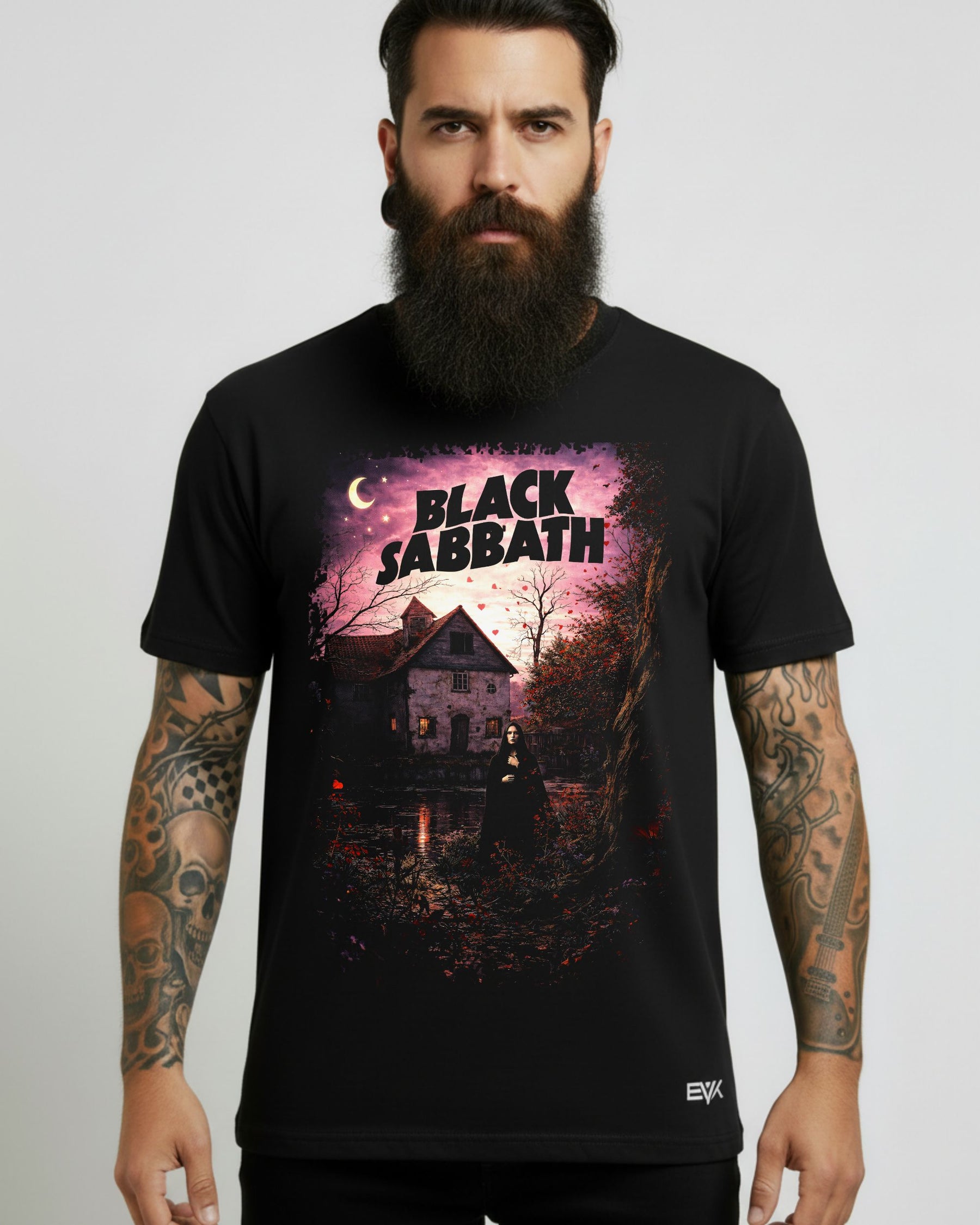 Camiseta Black Sabbath – Álbum de Estreia 1970 – Ozzy Osbourne