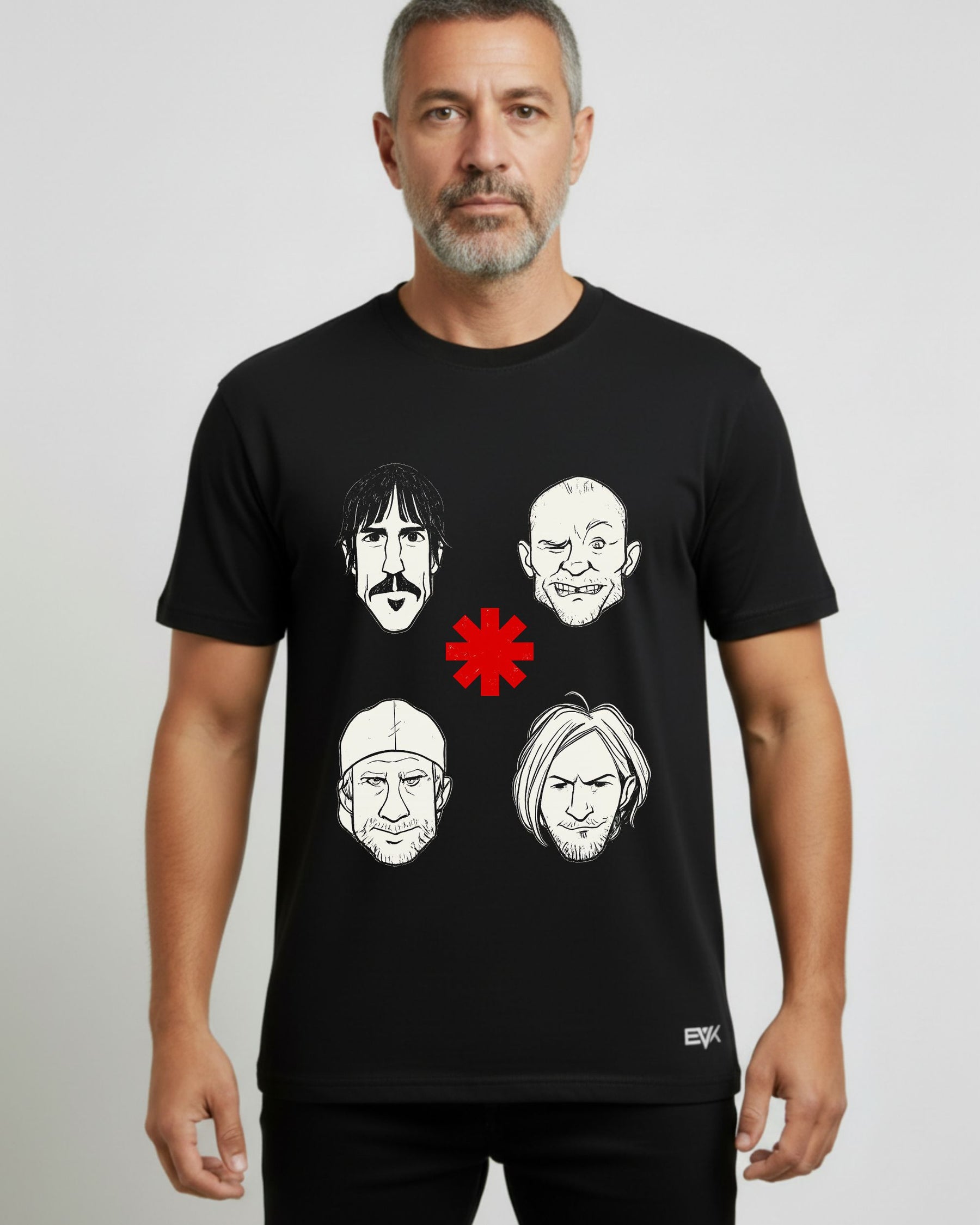 Camiseta Red Hot Chili Peppers – Funny Faces