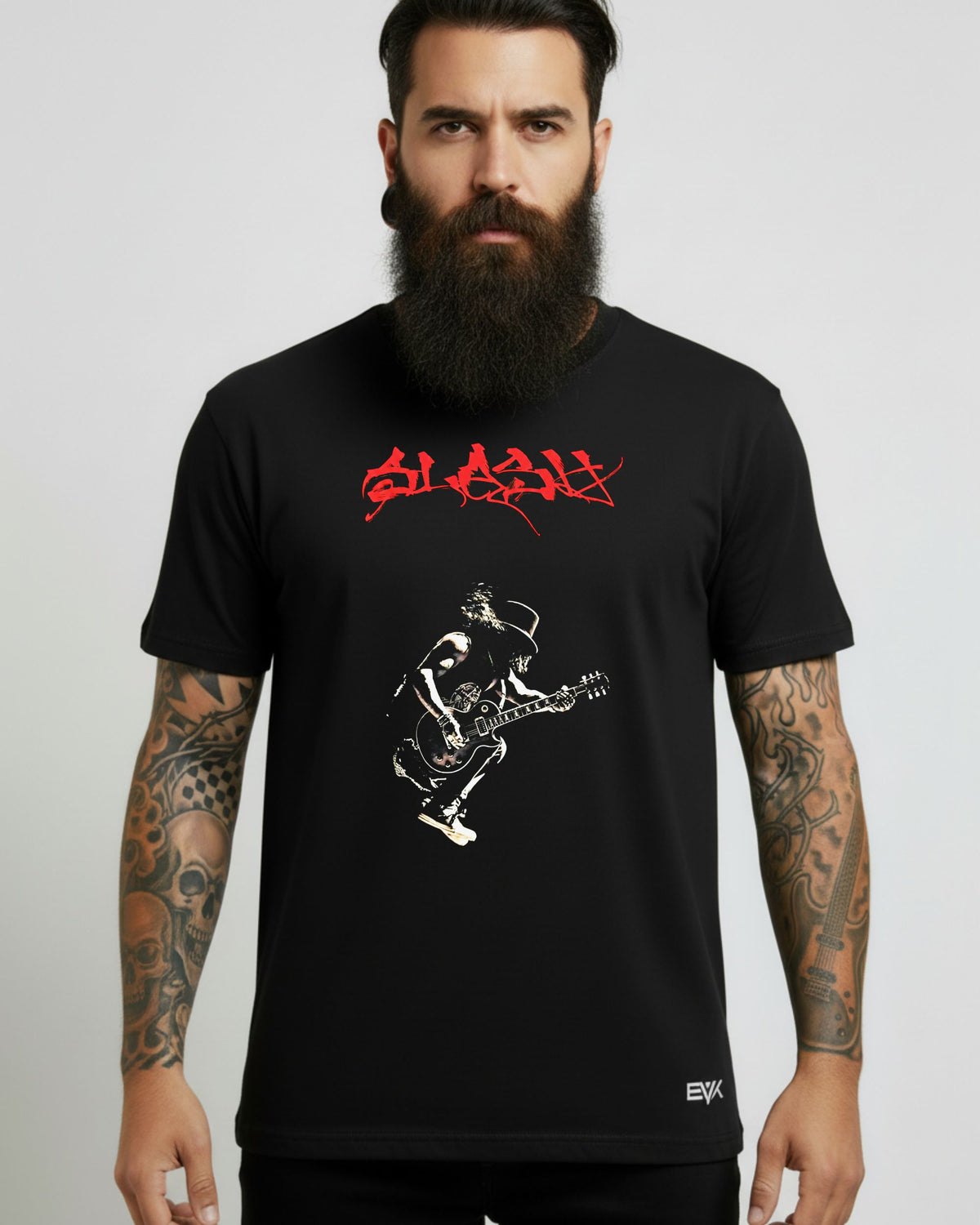 Camiseta Guns N’ Roses – Slash Jumping on Stage