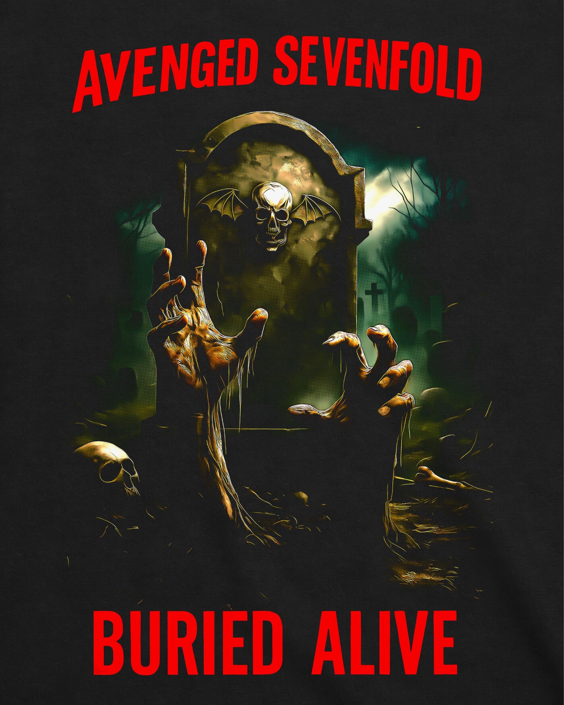 Camiseta Avenged Sevenfold – Buried Alive