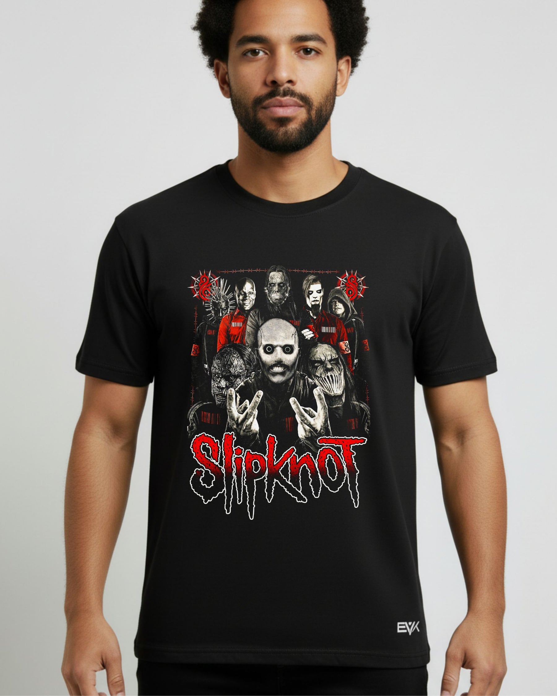 Camiseta Slipknot – Members and Masks