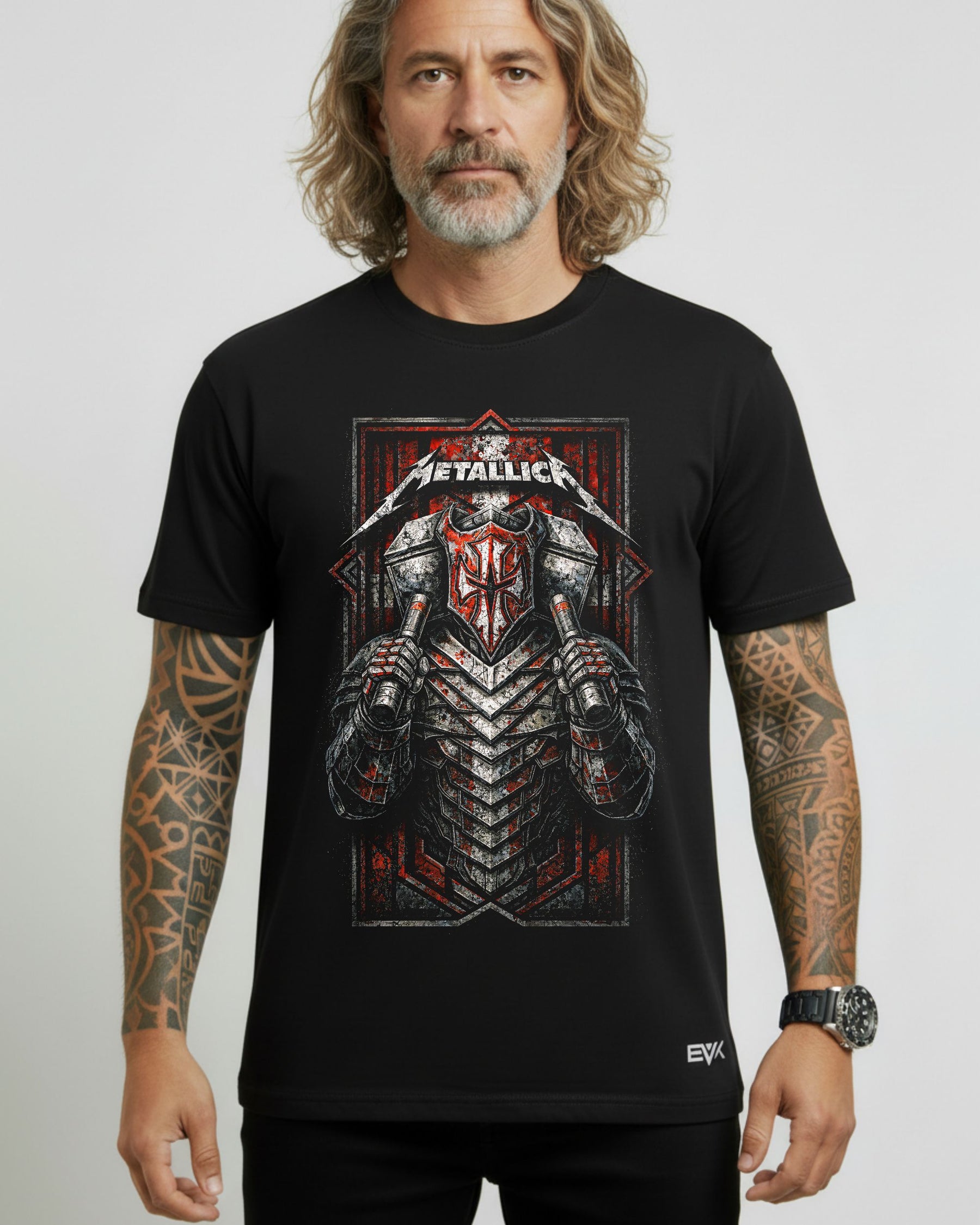 Camiseta Metallica – Medieval Warrior