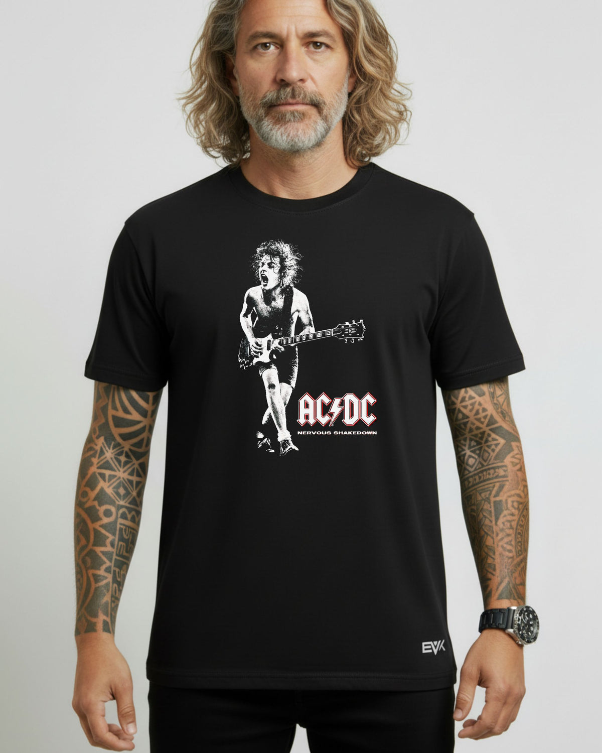 Camiseta AC/DC – Nervous Shakedown – Angus Young