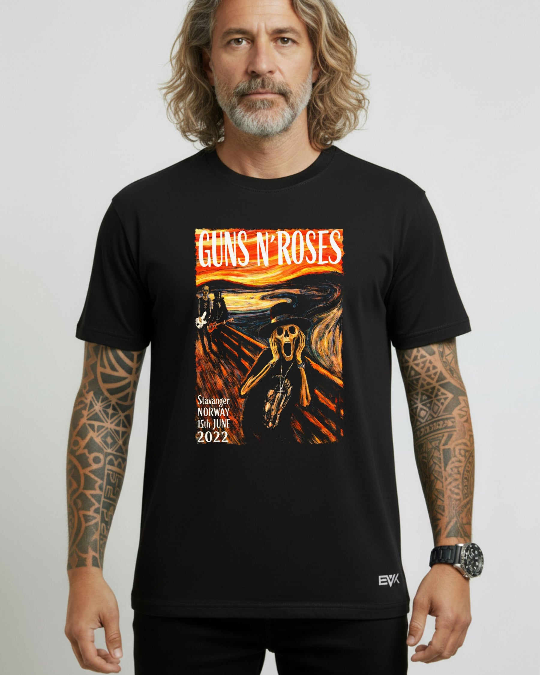 Camiseta Guns N’ Roses – O Grito – Tour Noruega