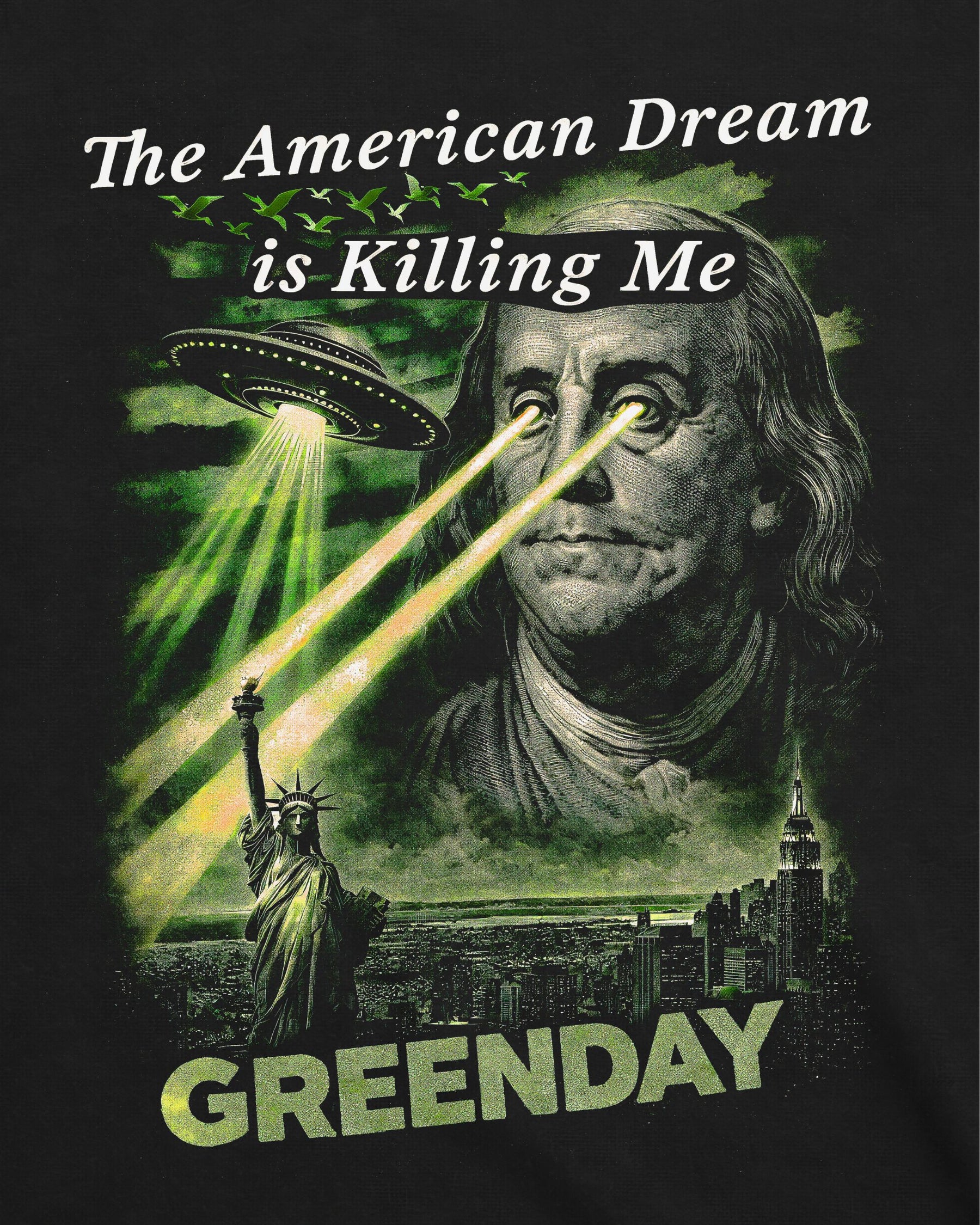 Camiseta Green Day – The American Dream Is Killing Me