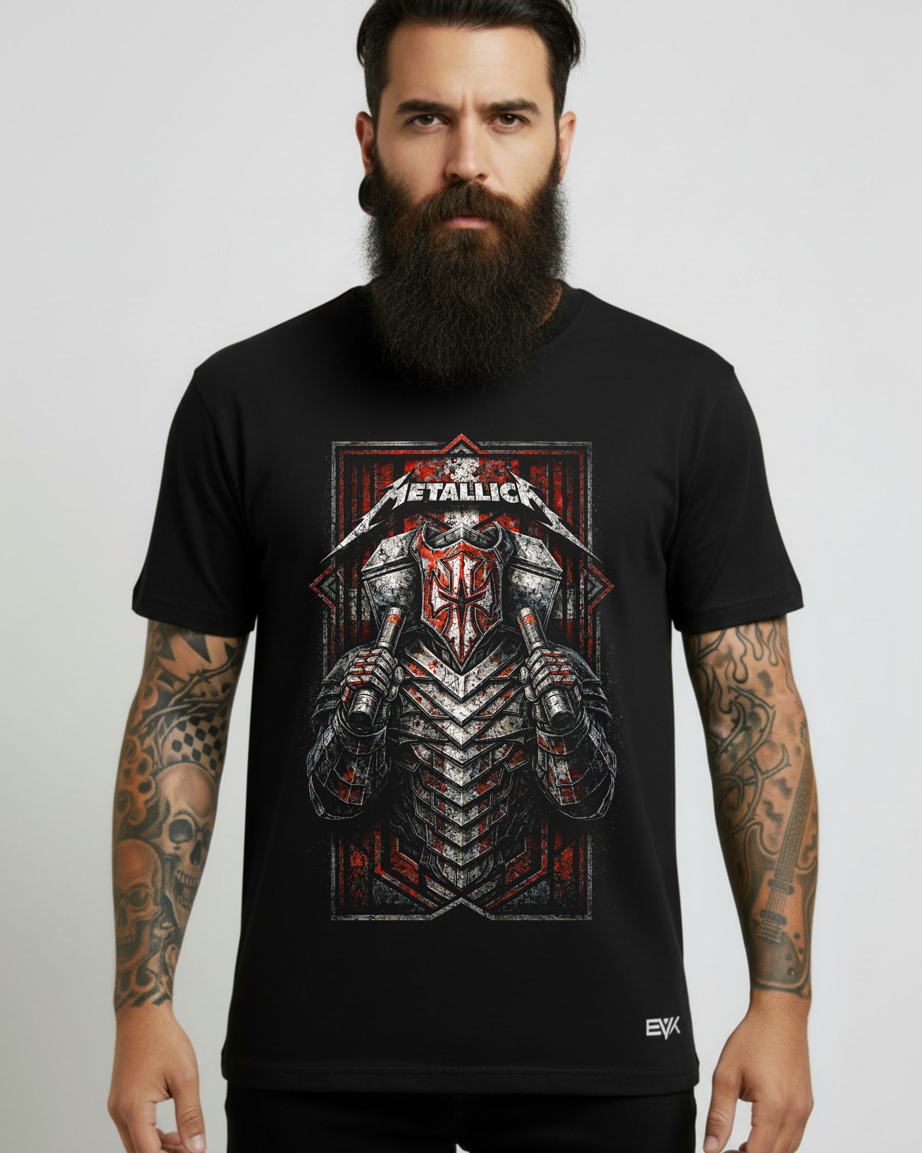 Camiseta Metallica – Medieval Warrior